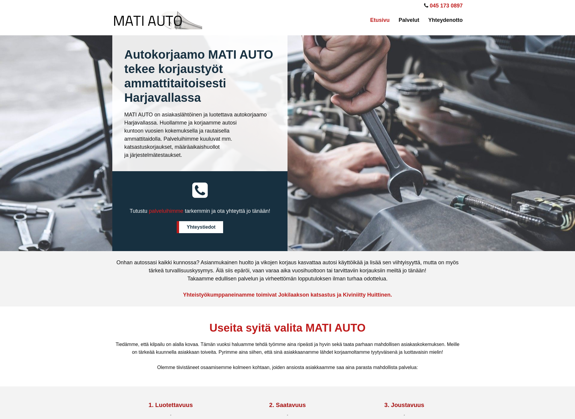 Screenshot for matiauto.fi