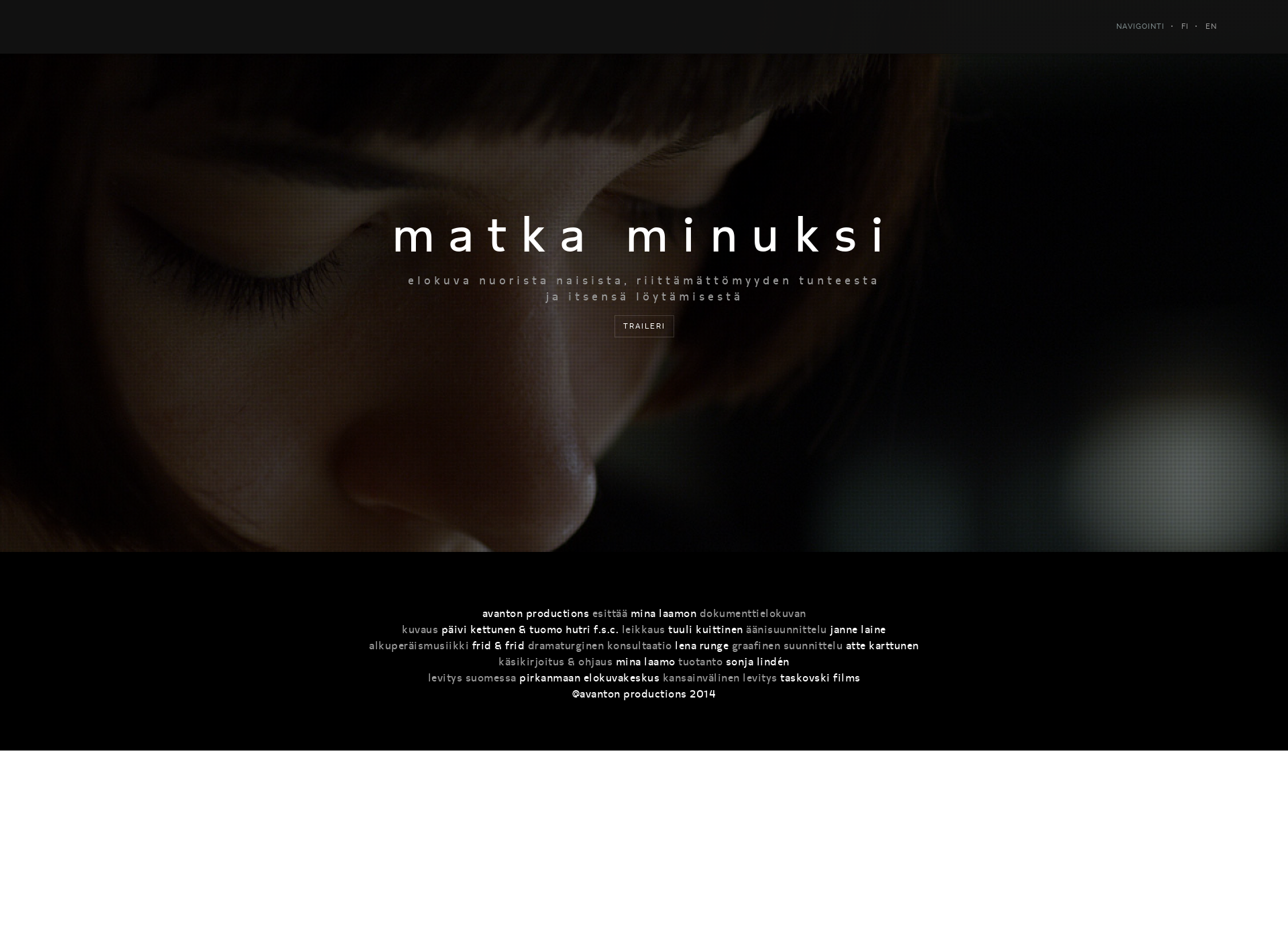 Screenshot for matkaminuksi.fi