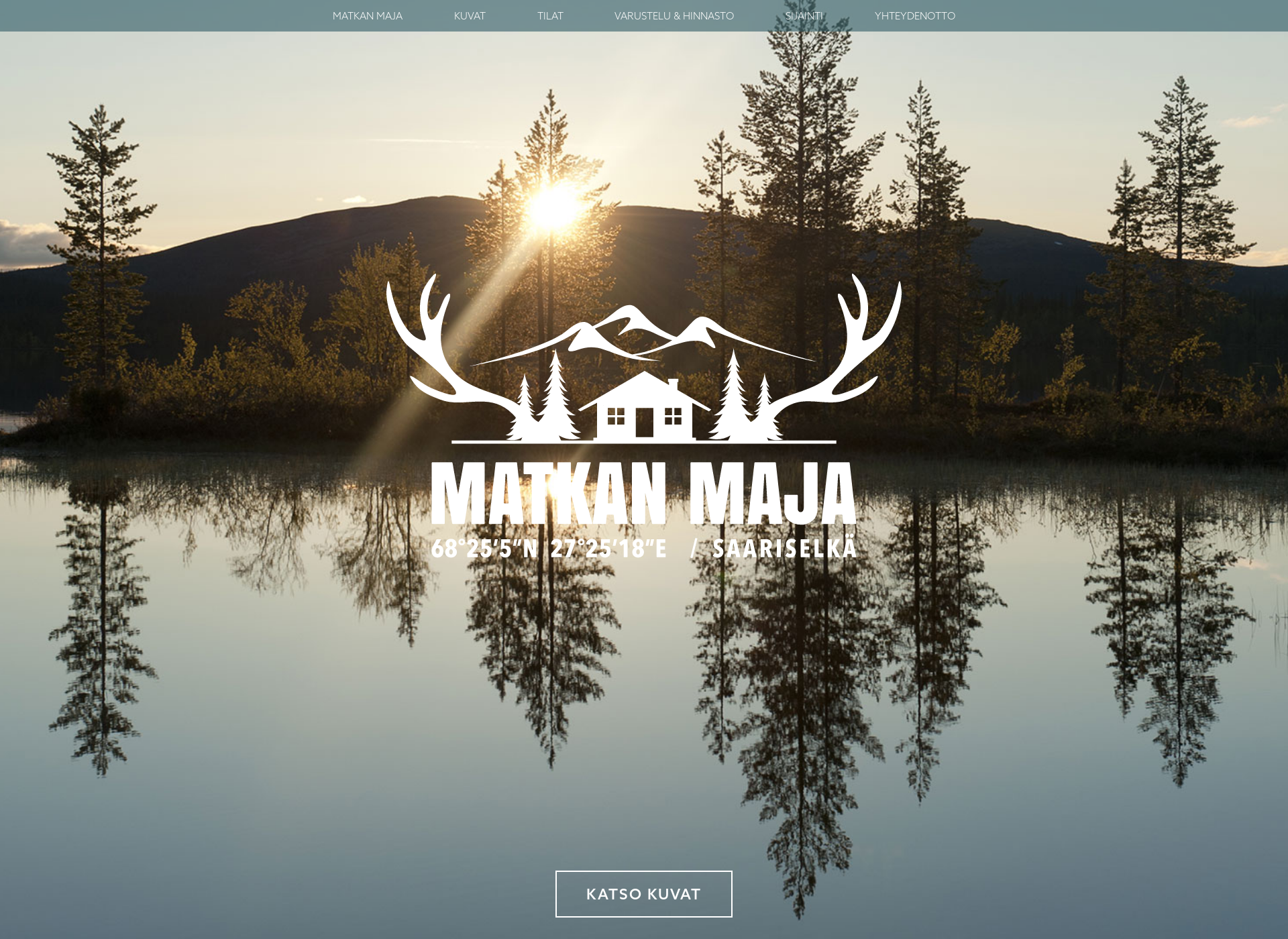 Screenshot for matkanmaja.fi