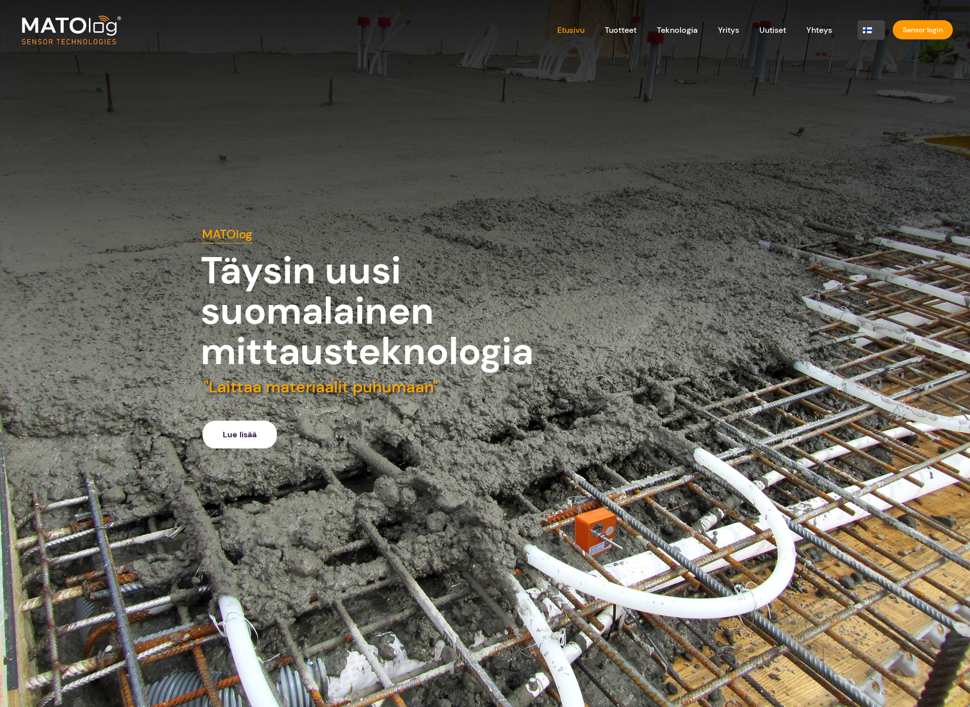 Skärmdump för matolog.fi