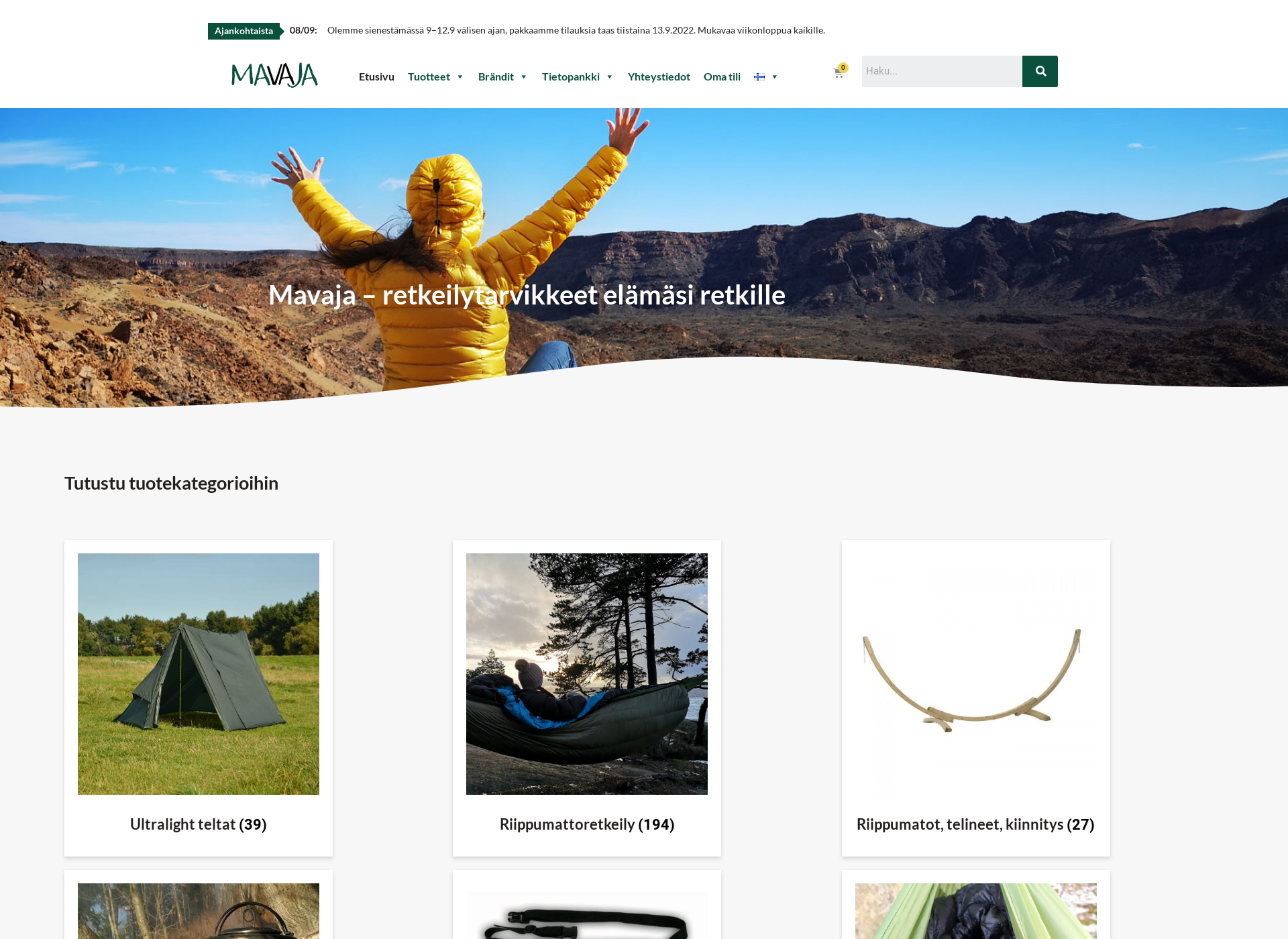 Screenshot for mavaja.fi