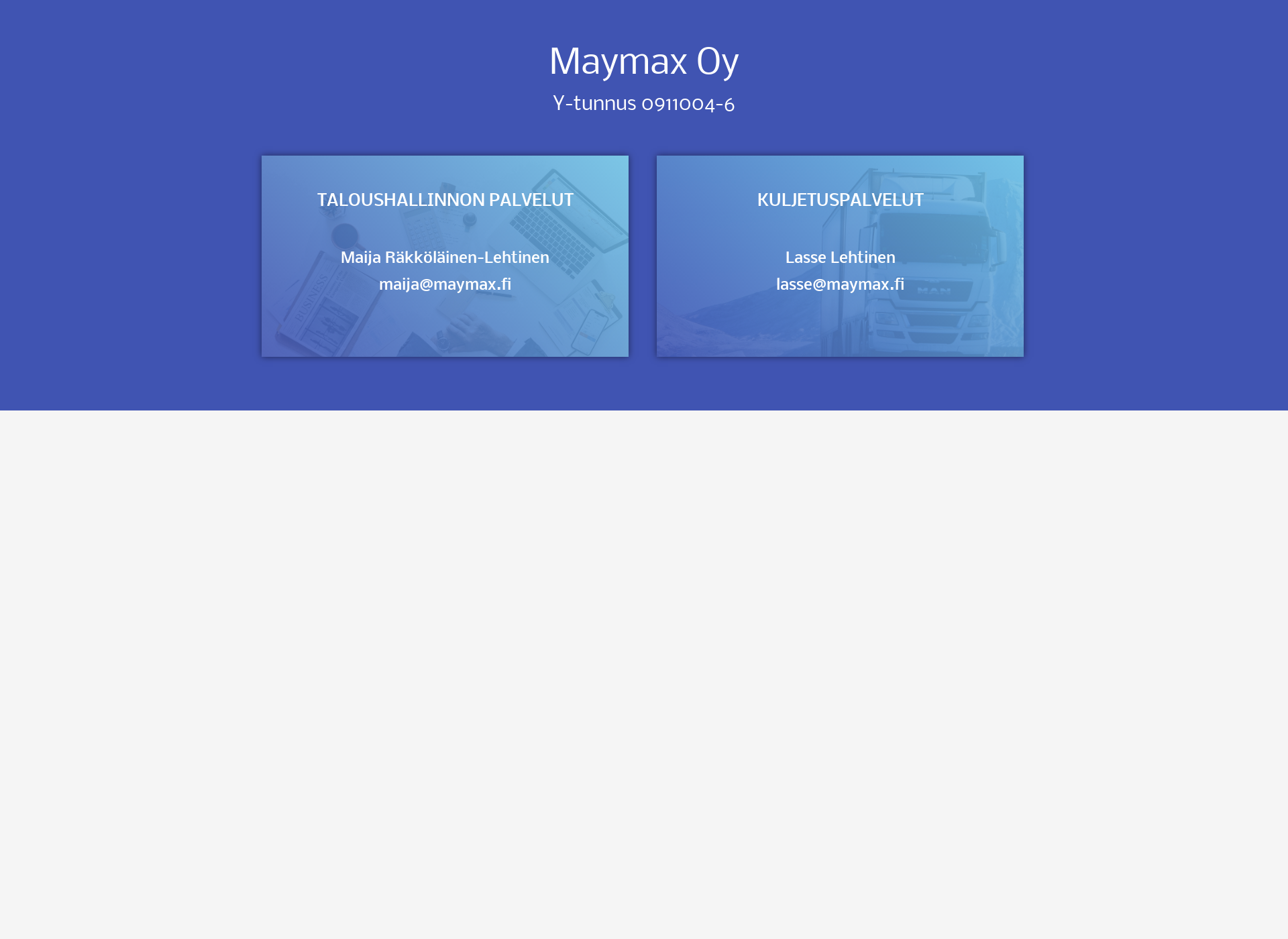 Screenshot for maymax.fi