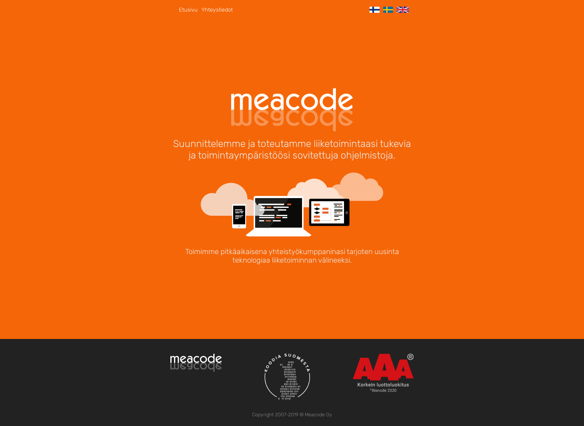Screenshot for meacode.com