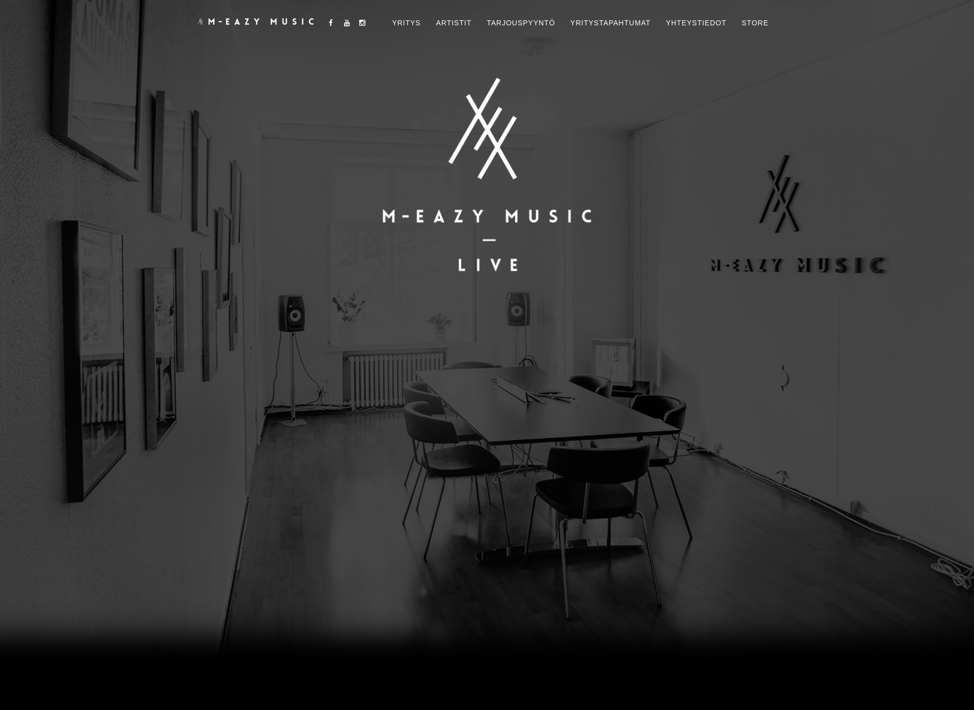 Screenshot for meazymusiclive.fi