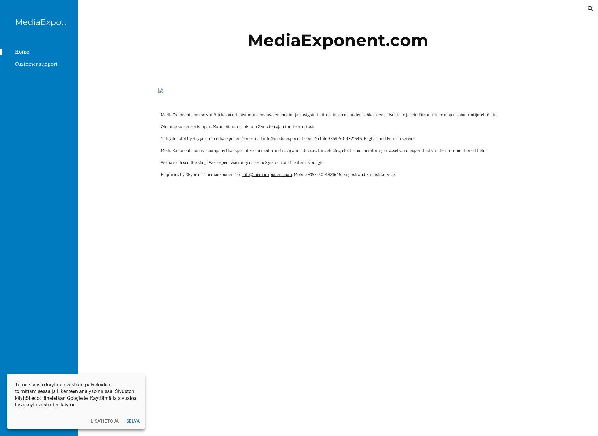 Screenshot for mediaexponent.com