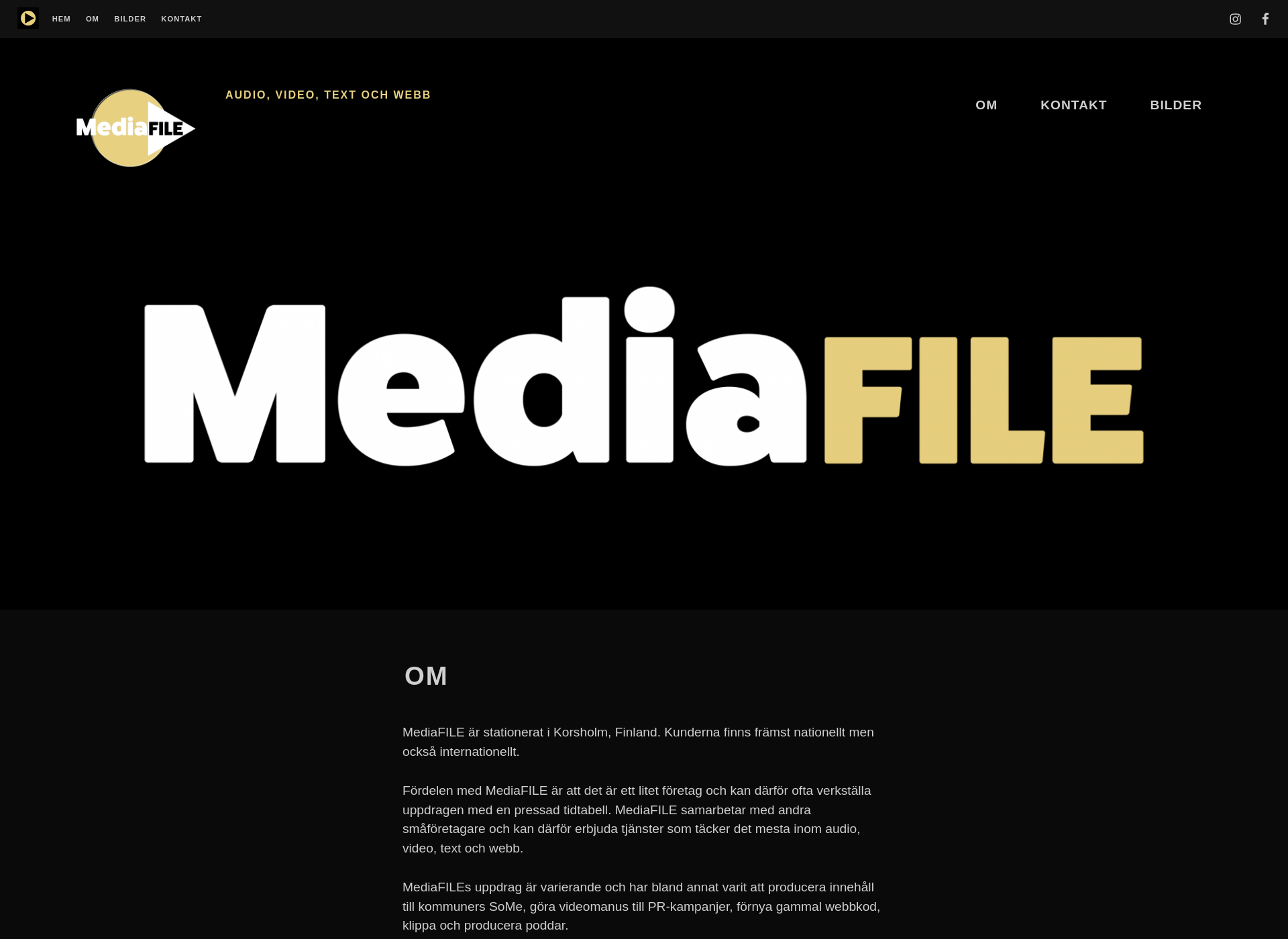 Screenshot for mediafile.fi