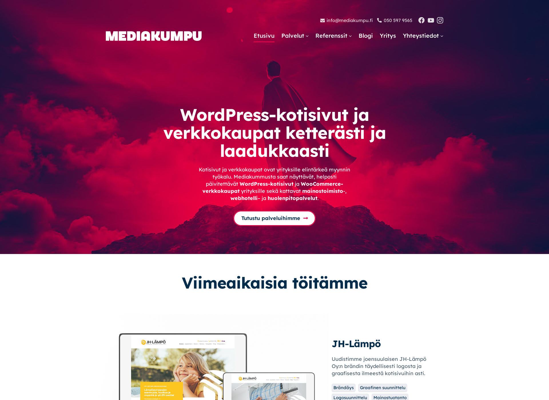 Screenshot for mediakumpu.fi