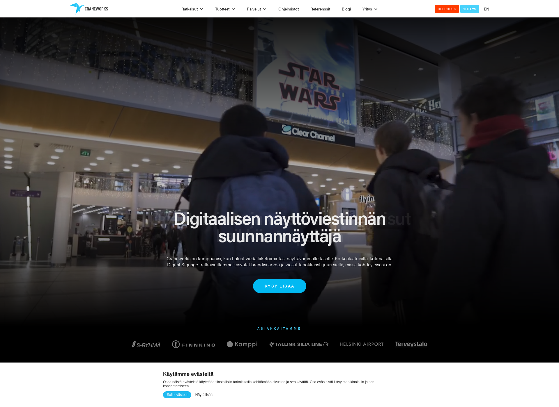 Screenshot for medianaytto.fi