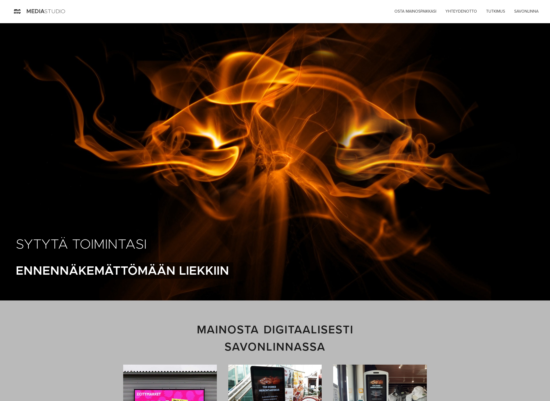 Screenshot for mediastudio.fi