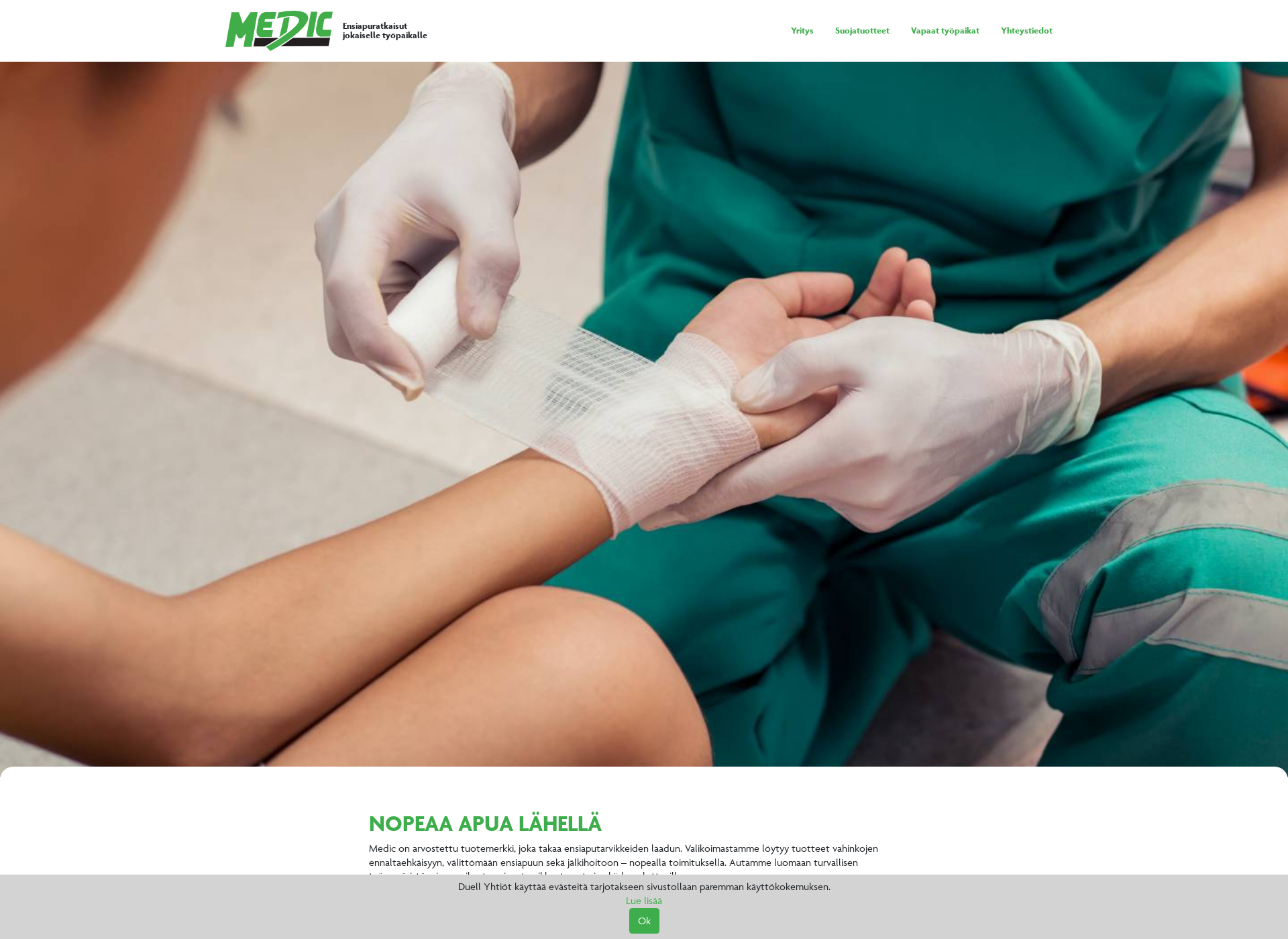 Screenshot for medic.fi
