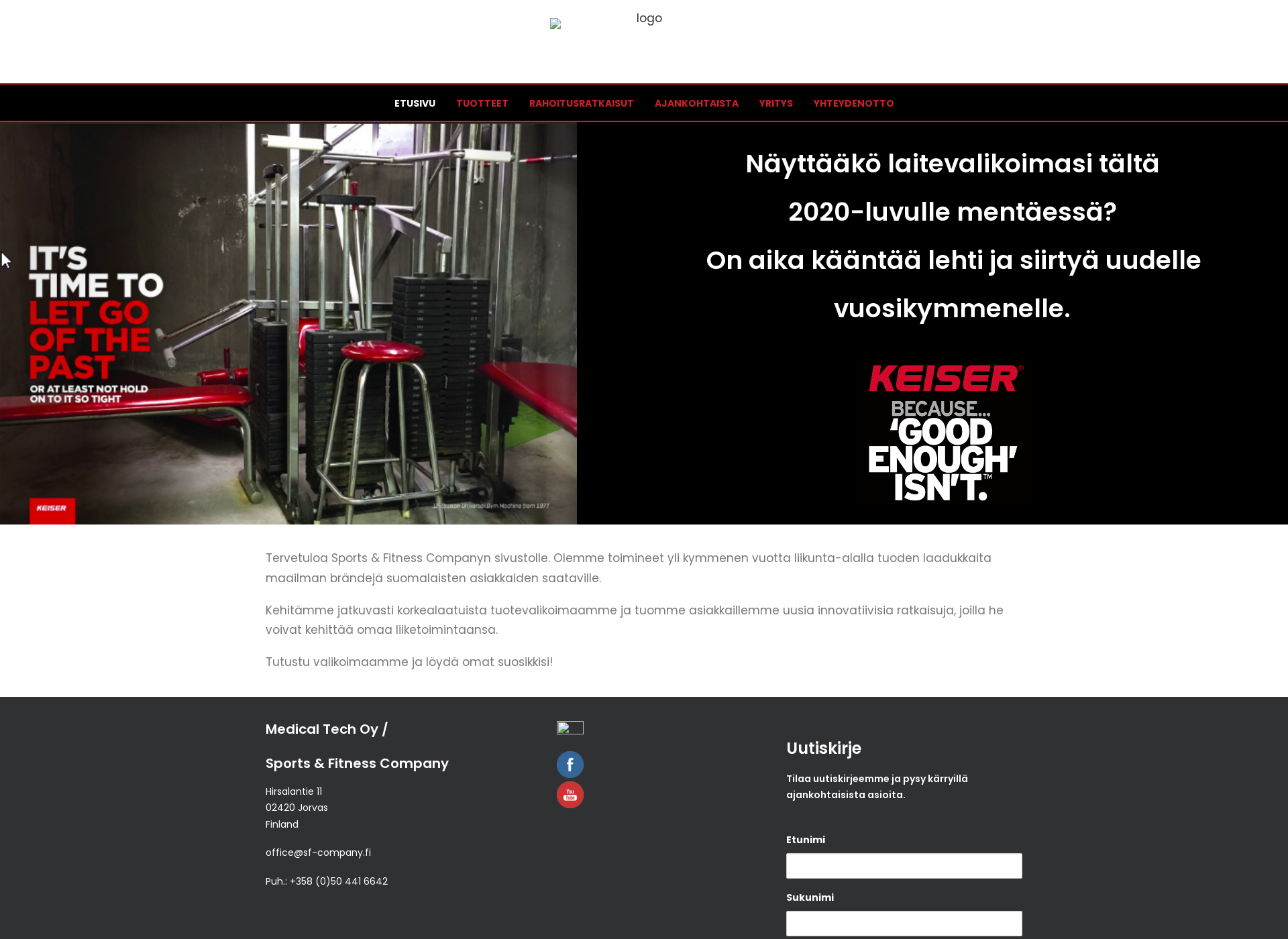 Screenshot for medicaltech.fi