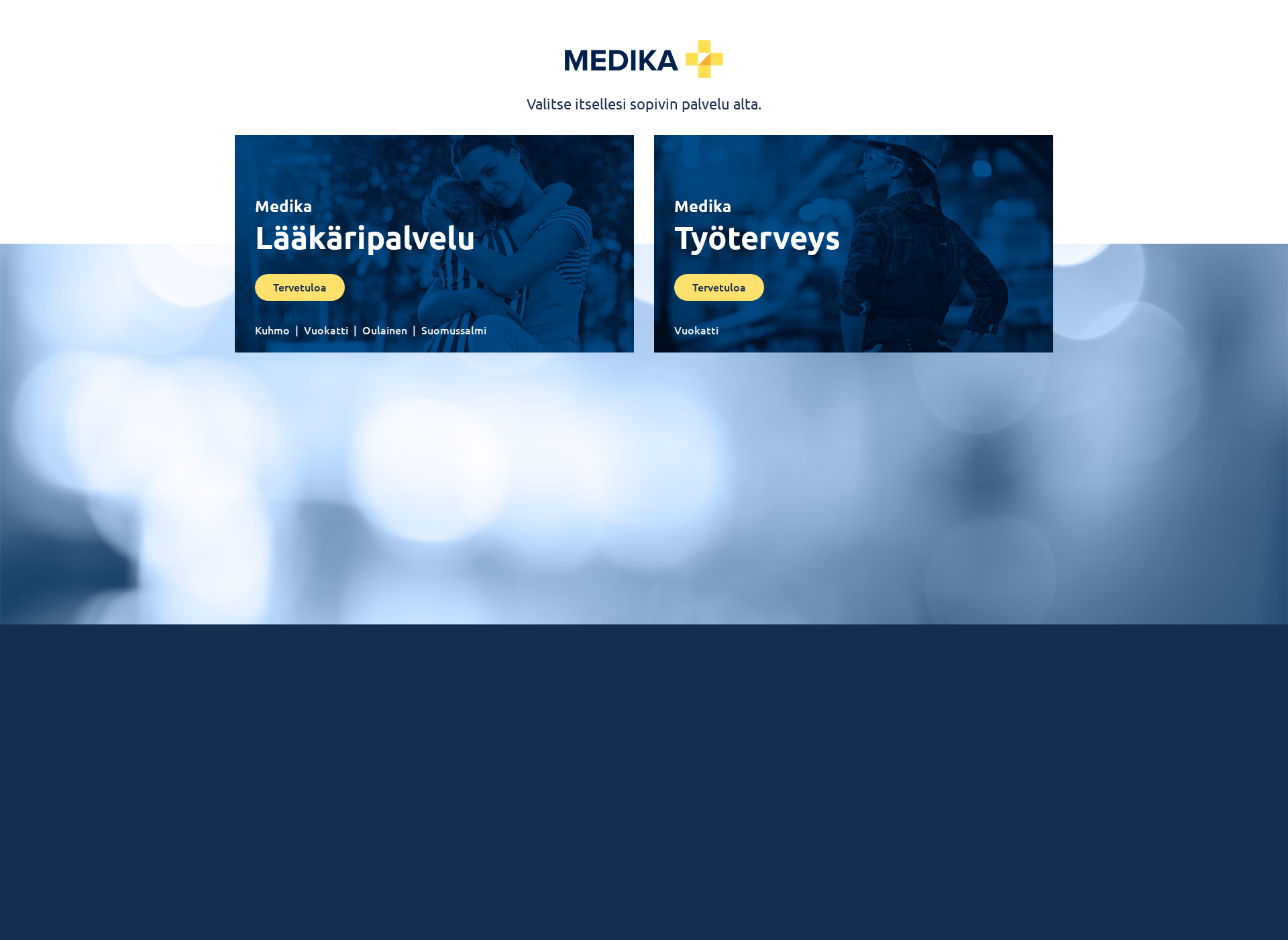 Screenshot for medika.fi