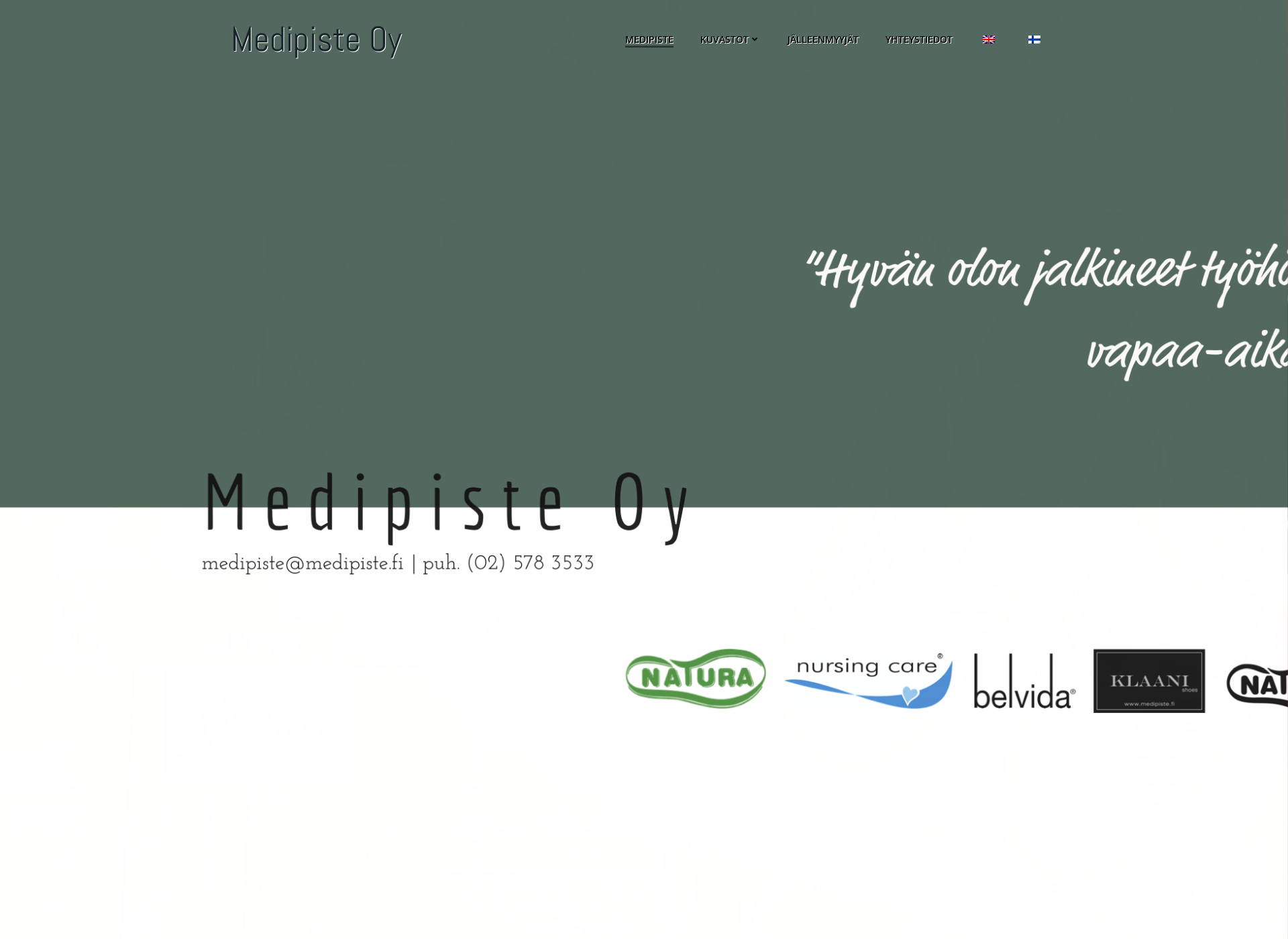 Screenshot for medipiste.fi