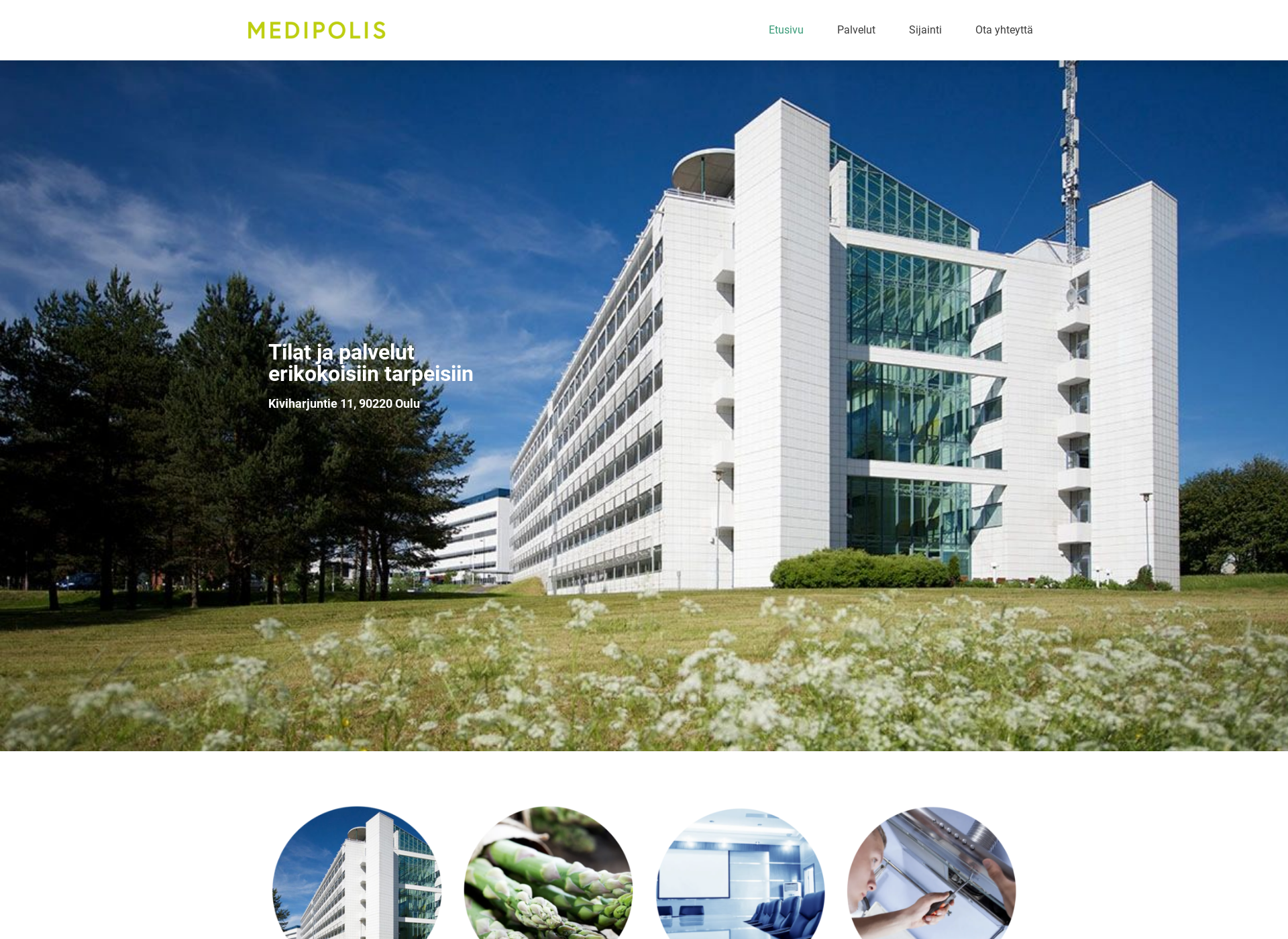 Screenshot for medipolis.fi