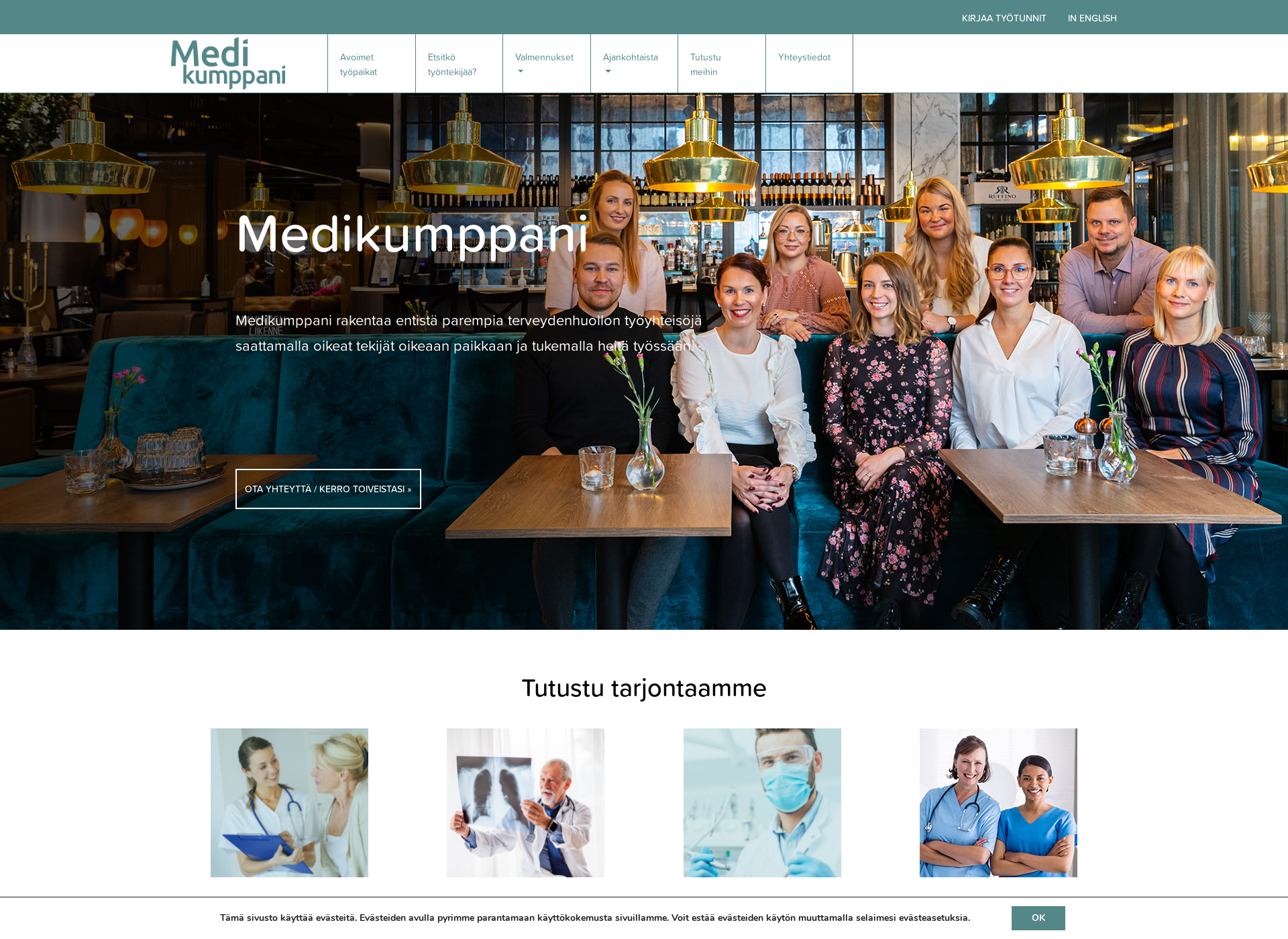 Näyttökuva mediradix.fi