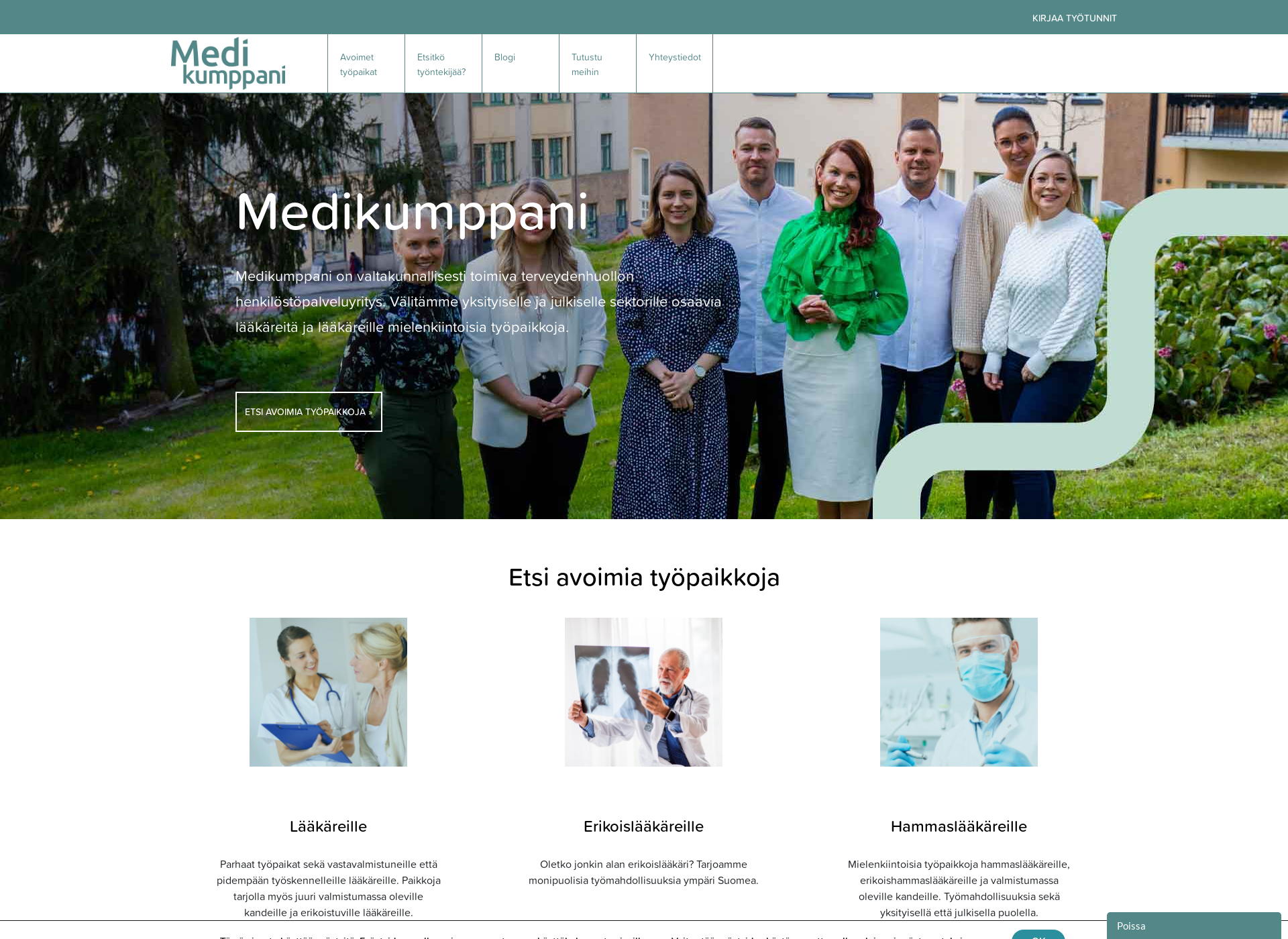 Screenshot for medirax.fi