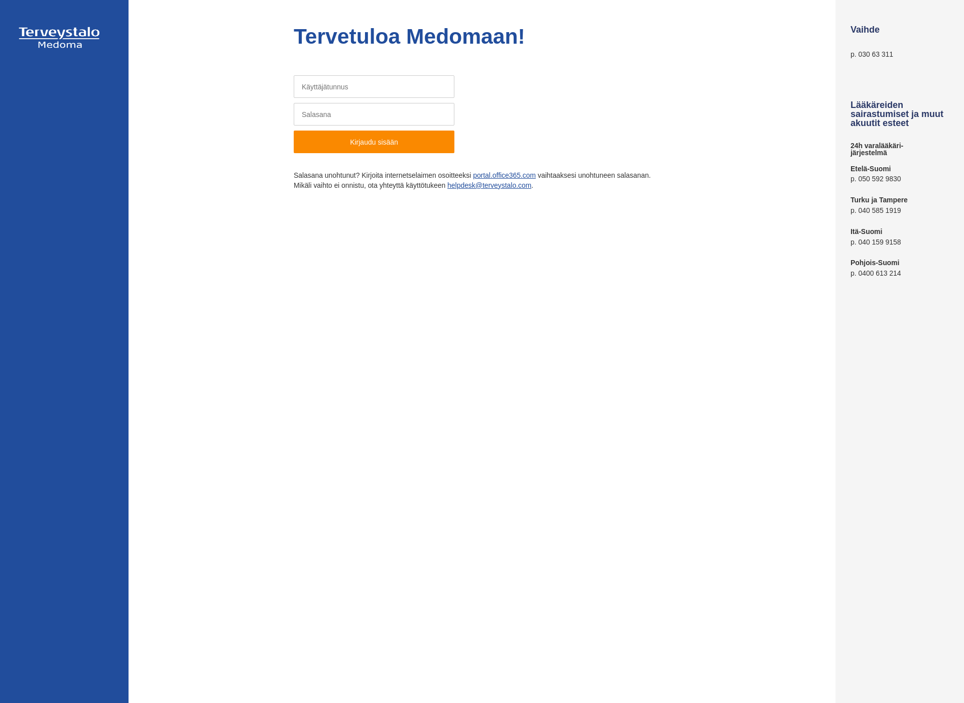 Screenshot for medoma.fi