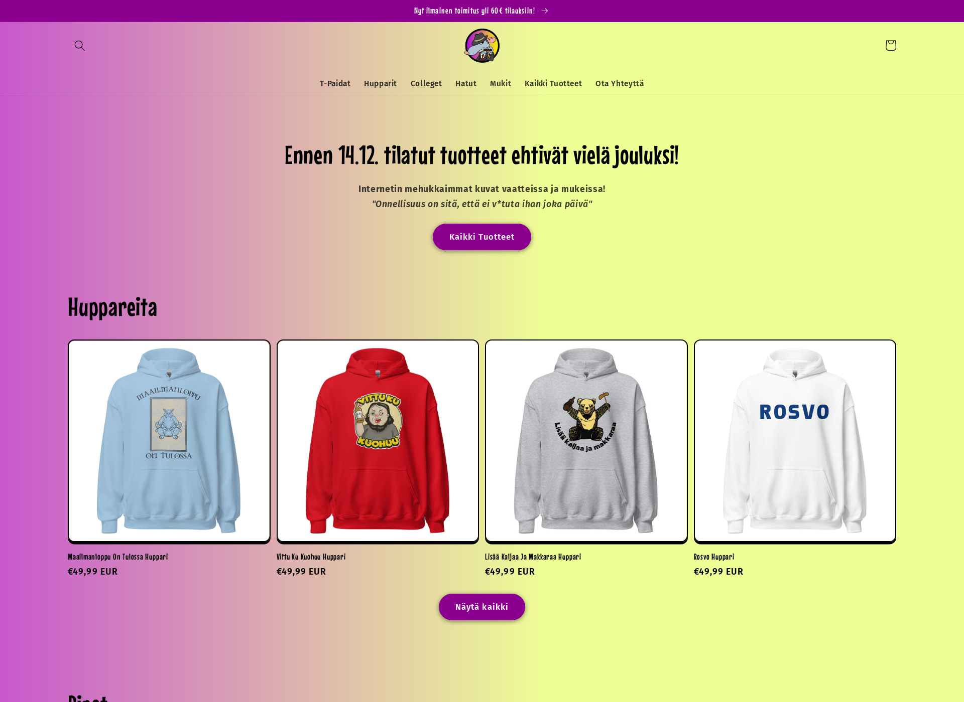 Screenshot for meemirotta.fi
