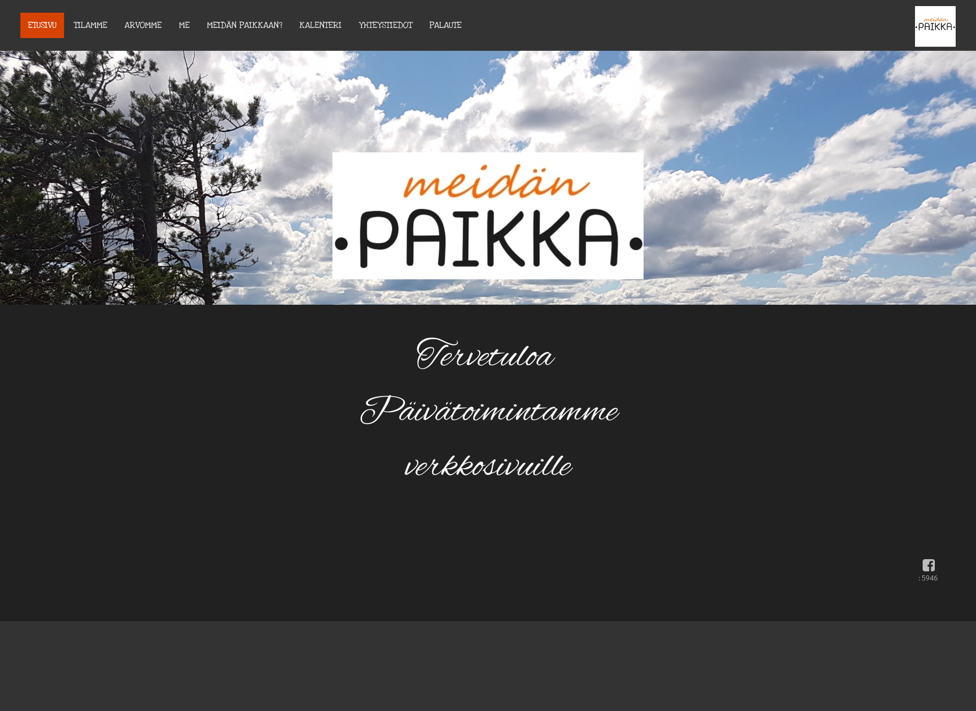 Screenshot for meidänpaikka.fi