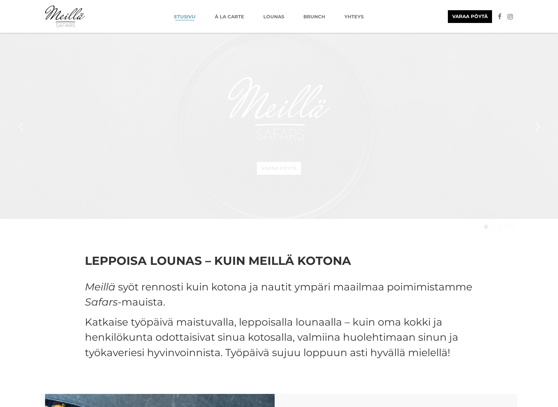 Screenshot for meilla.fi