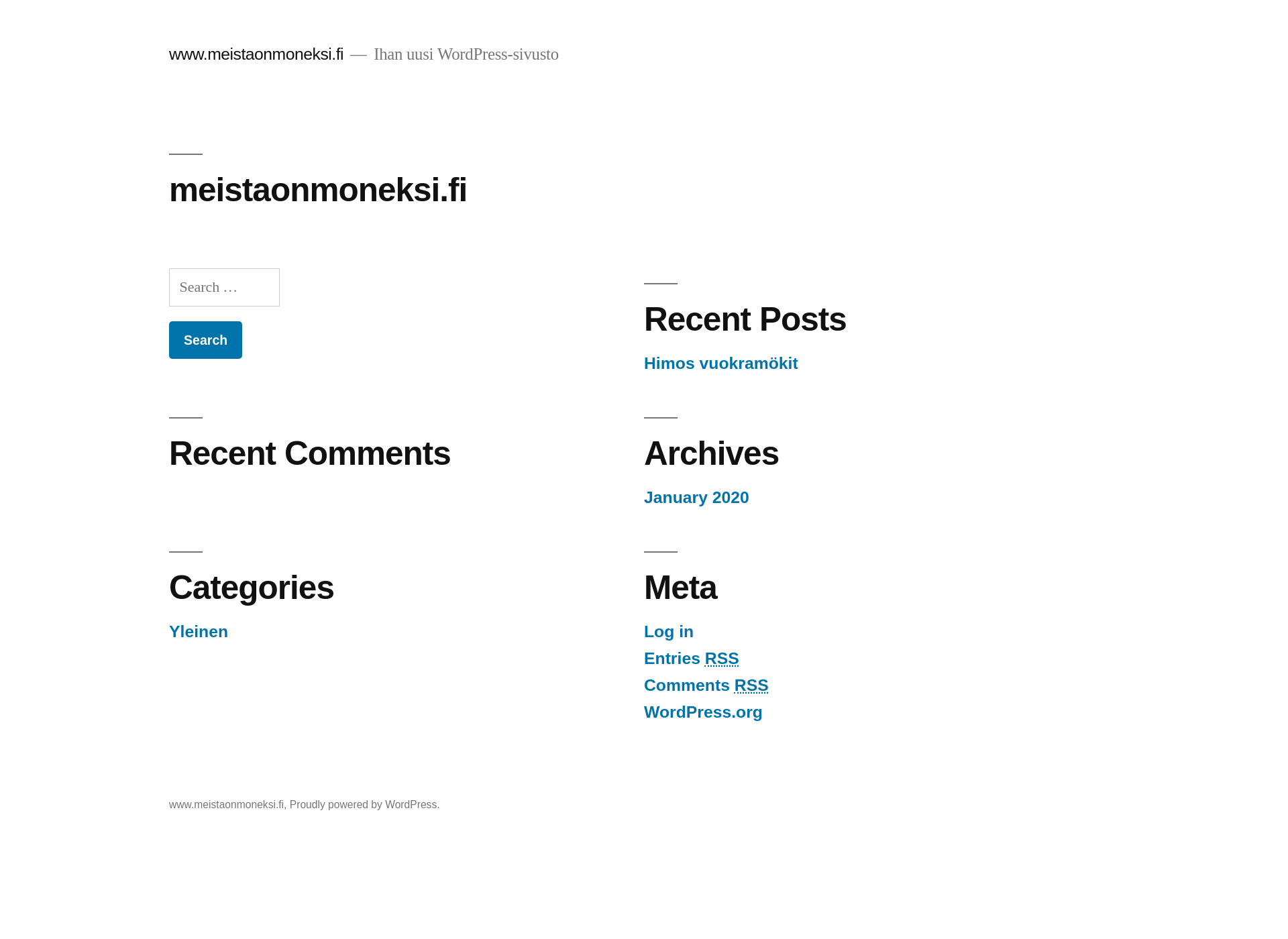Screenshot for meistaonmoneksi.fi