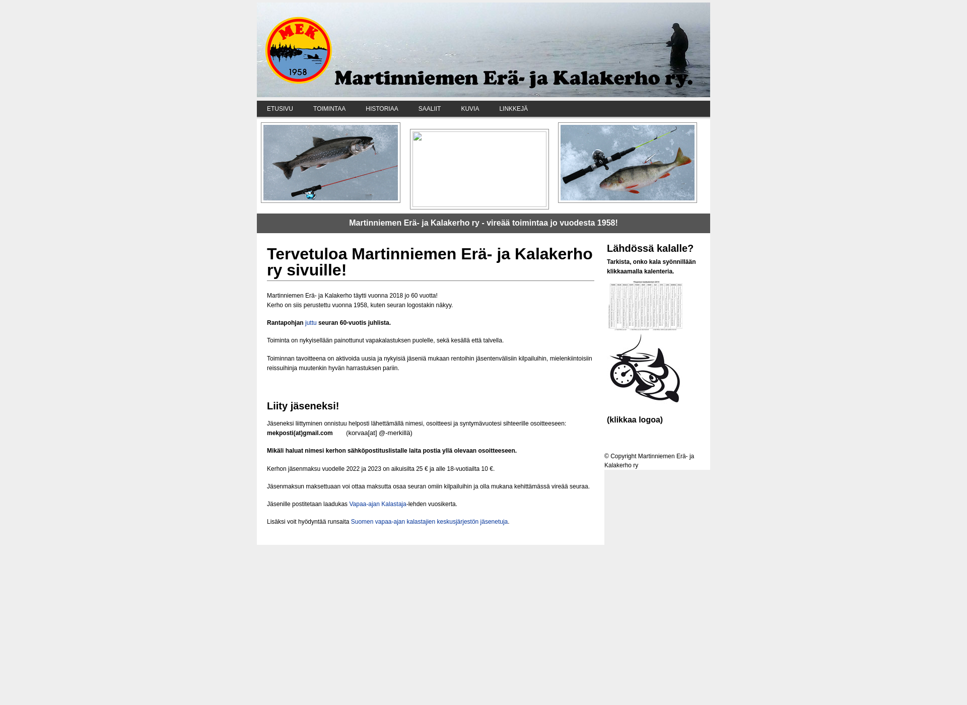 Screenshot for mekkala.fi