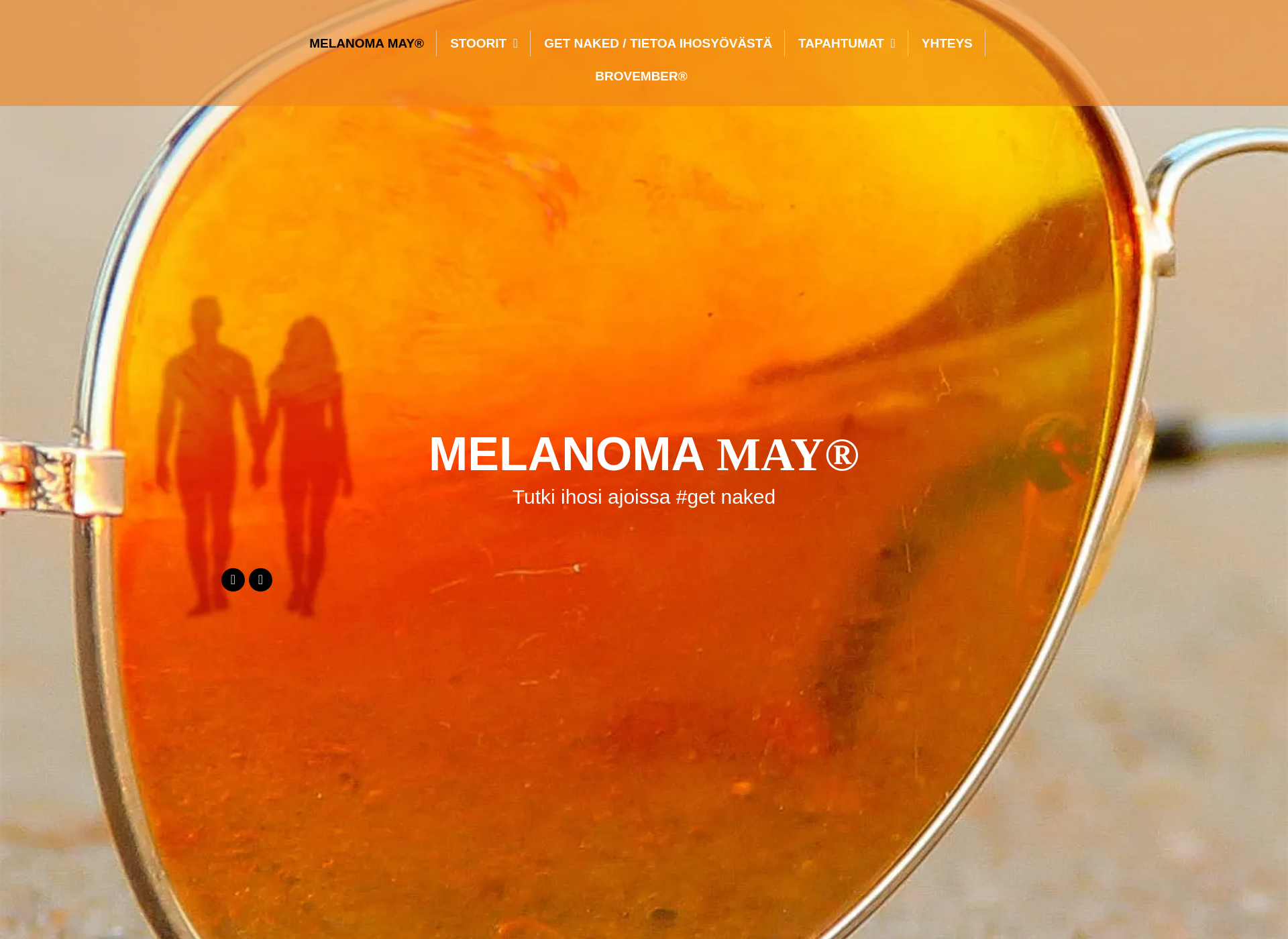 Screenshot for melanomamay.fi