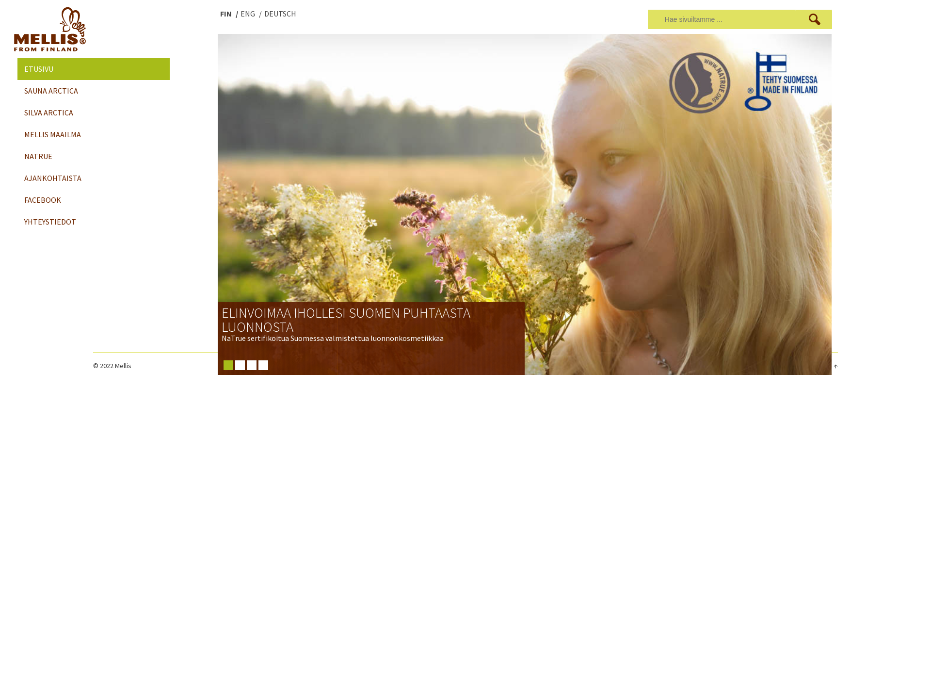 Screenshot for mellis.fi