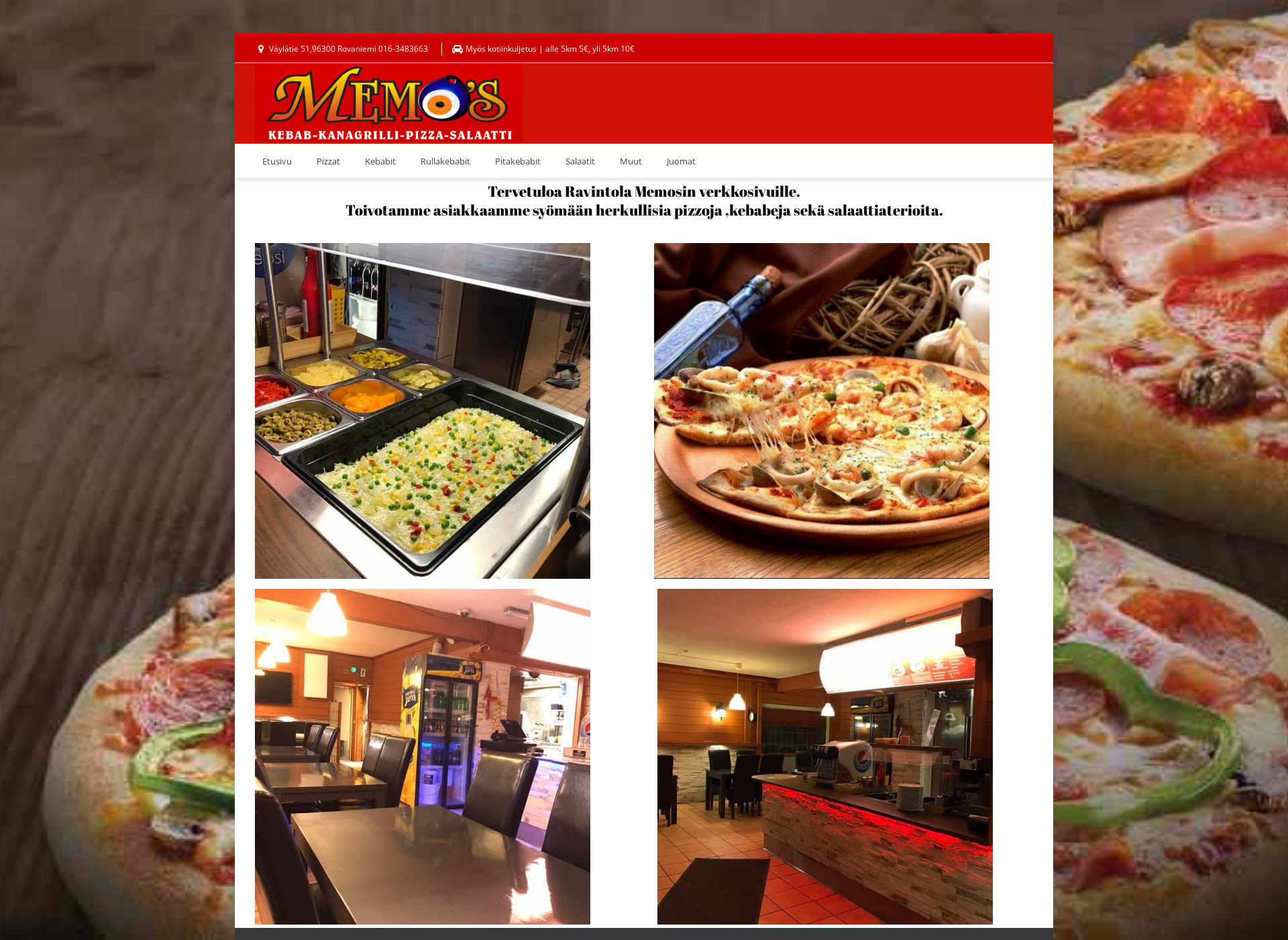 Screenshot for memos-restaurant.fi