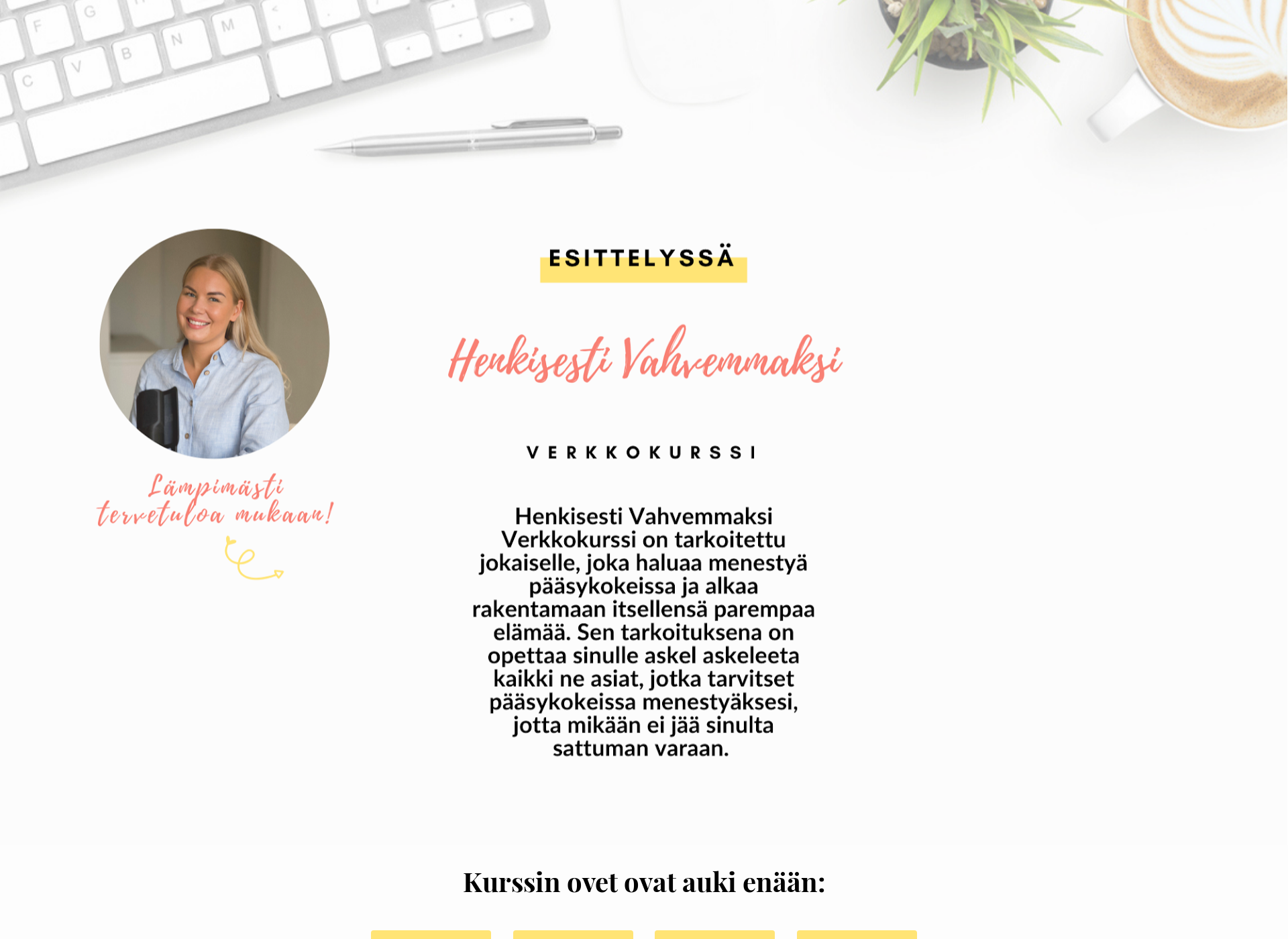Screenshot for menestypaasykokeissa.fi