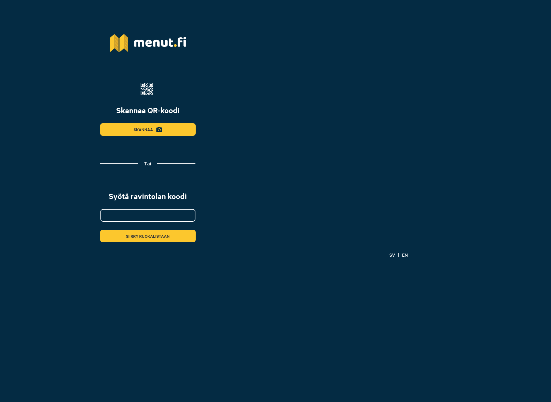 Screenshot for menut.fi