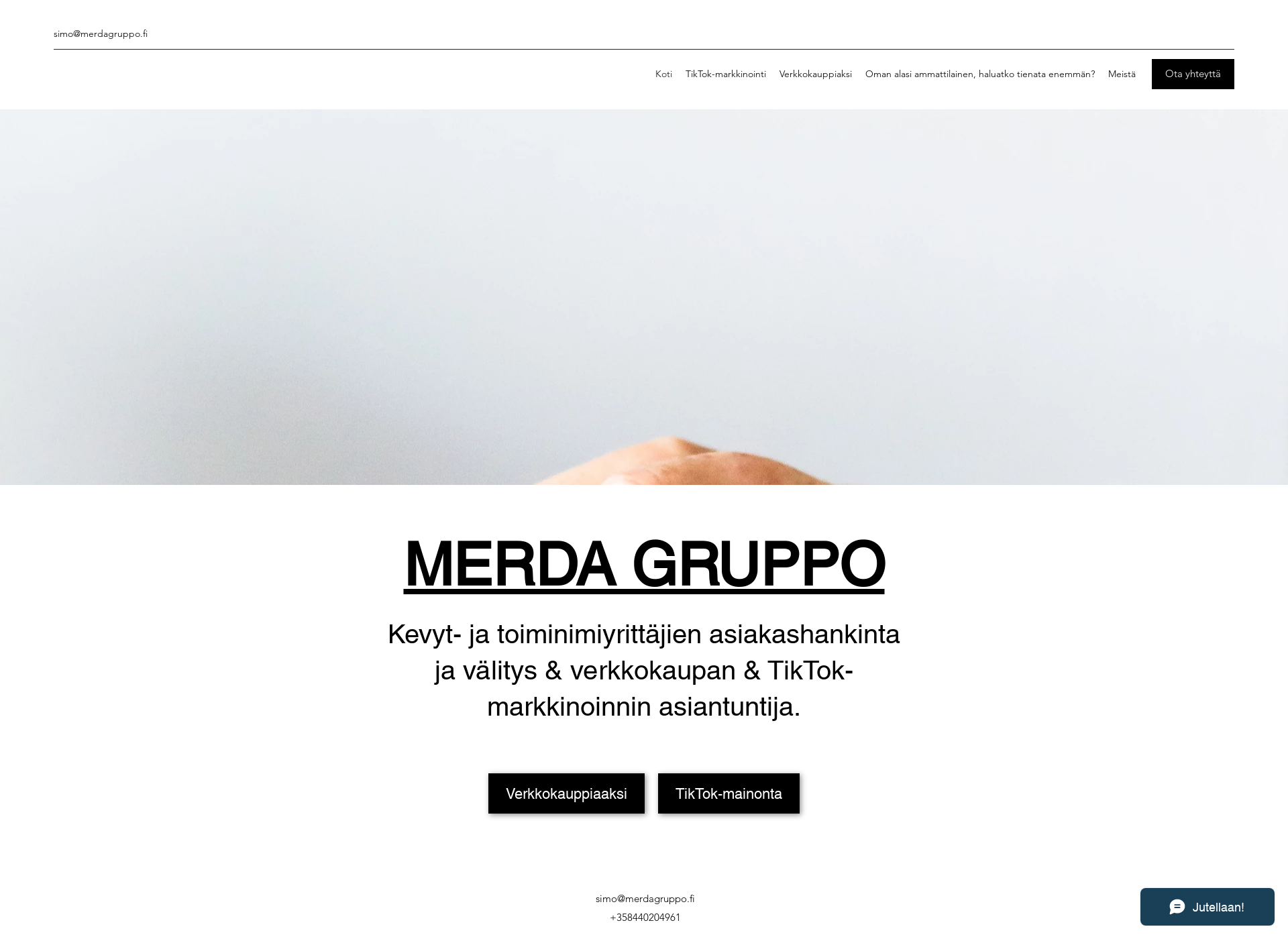 Screenshot for merdagruppo.fi