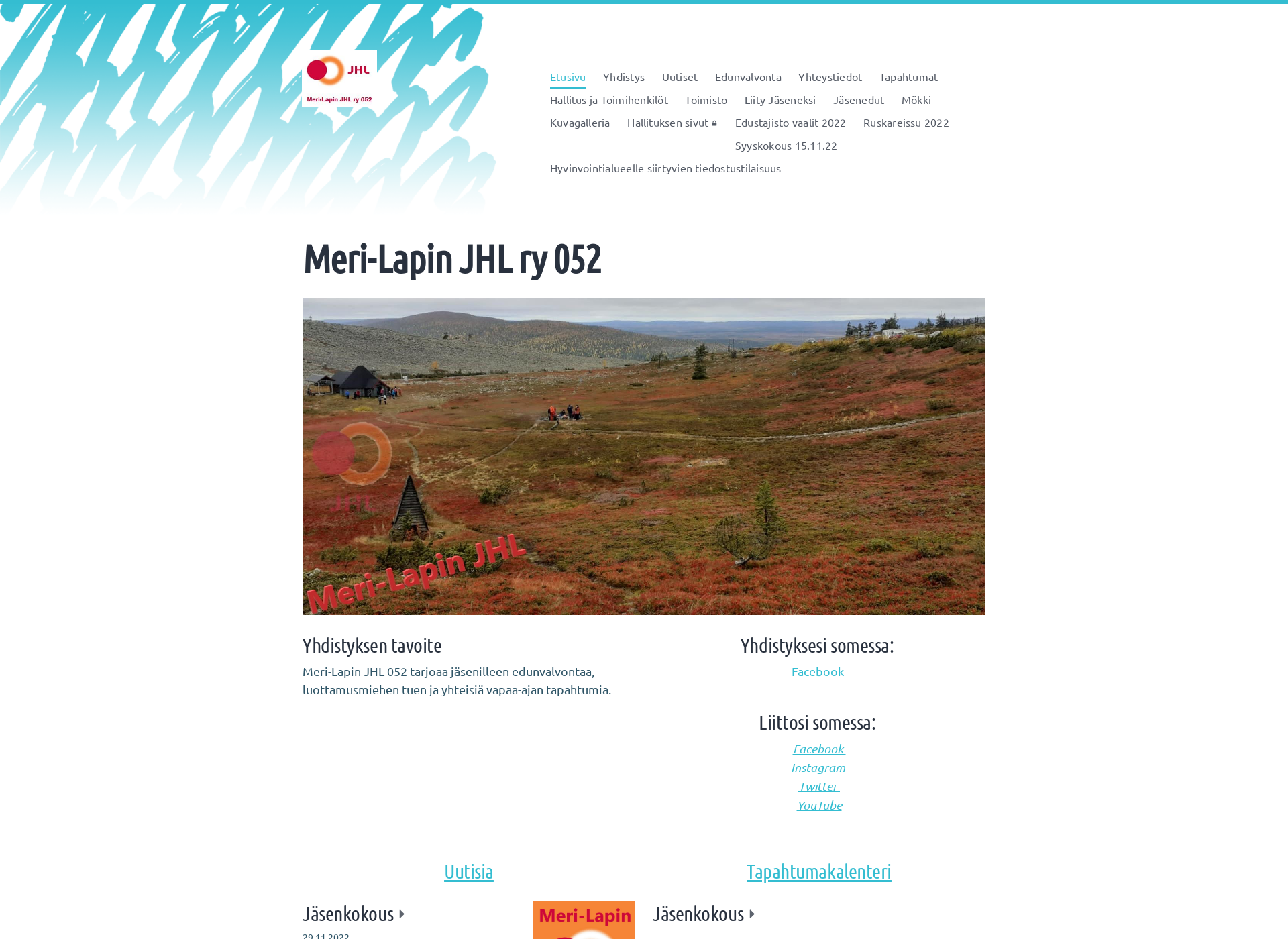 Skärmdump för merilapinjhl52.fi