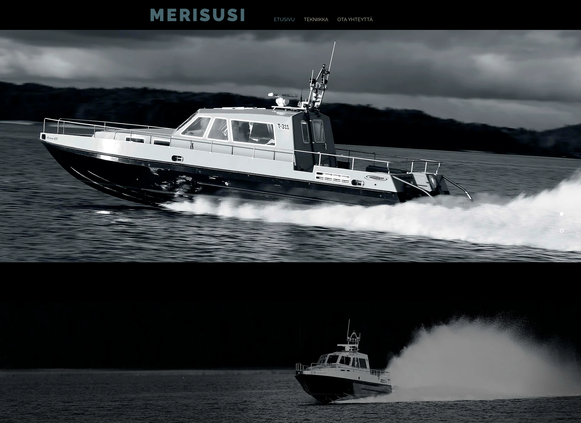 Screenshot for merisusi.fi