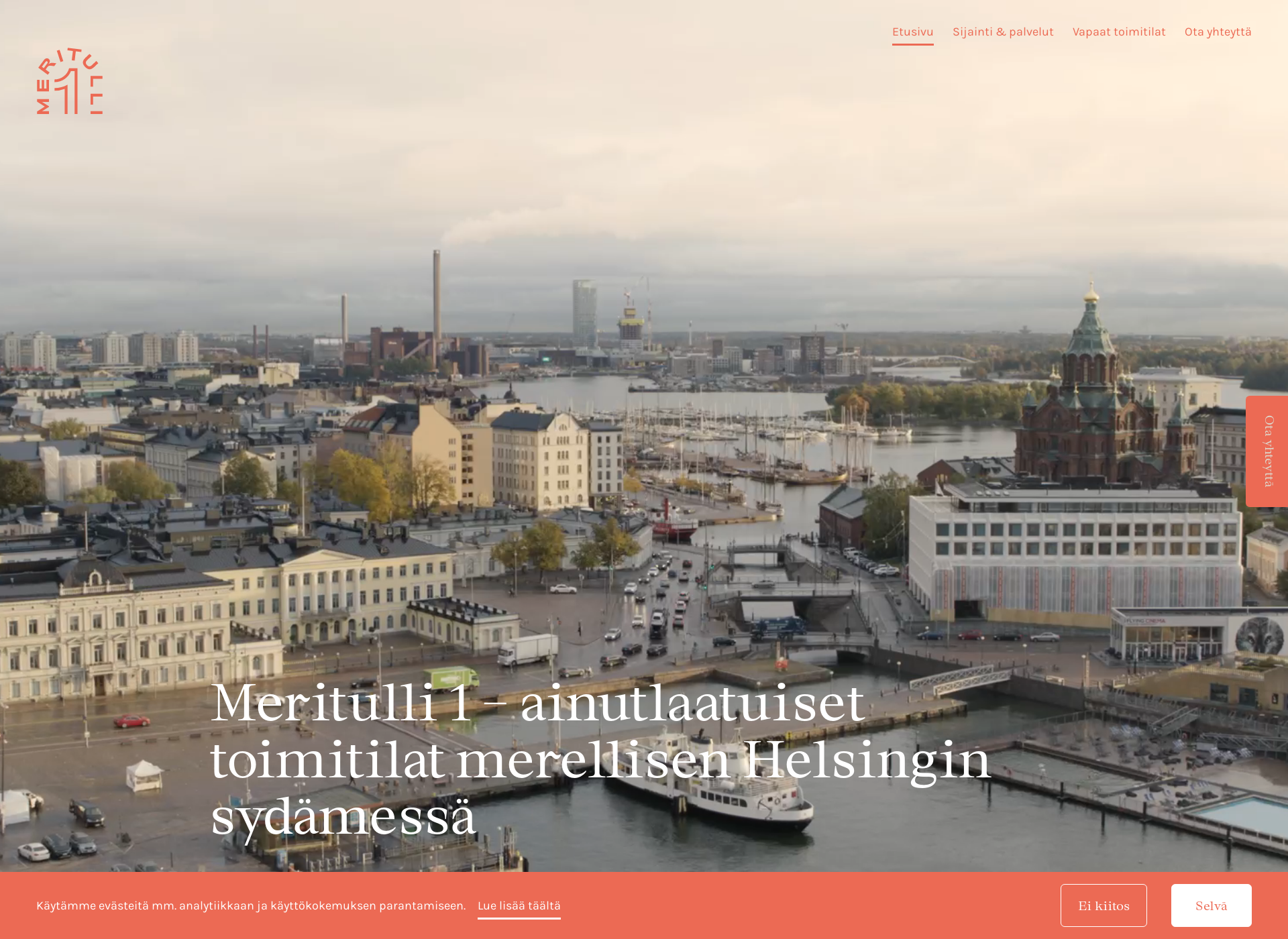 Screenshot for meritulli.fi