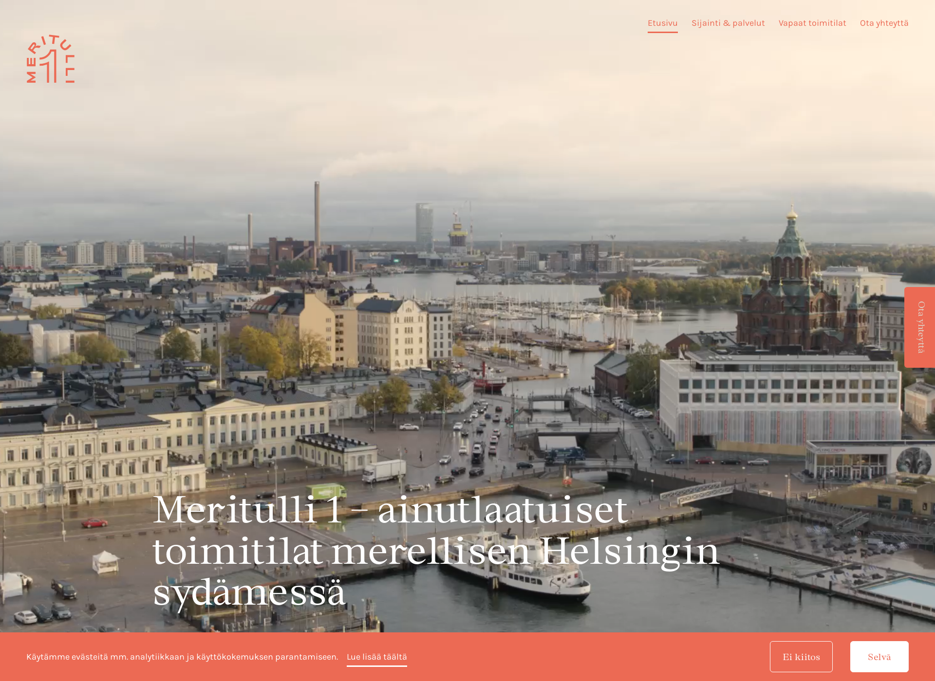 Skärmdump för meritulli1.fi