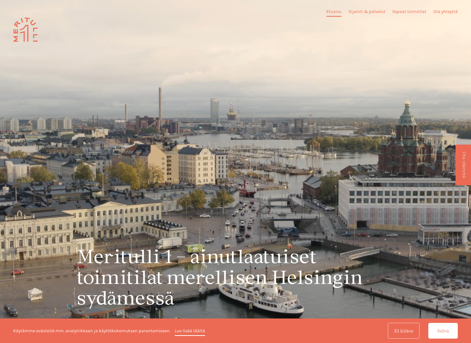Screenshot for meritullinkatu1.fi