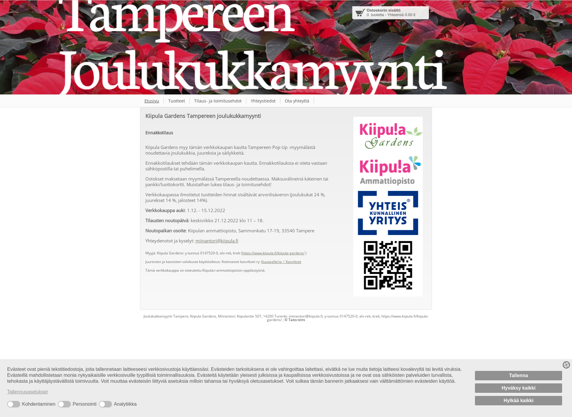 Screenshot for merkotori.fi