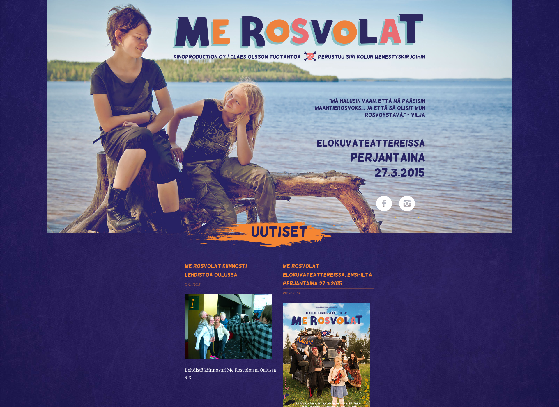 Screenshot for merosvolatelokuva.fi