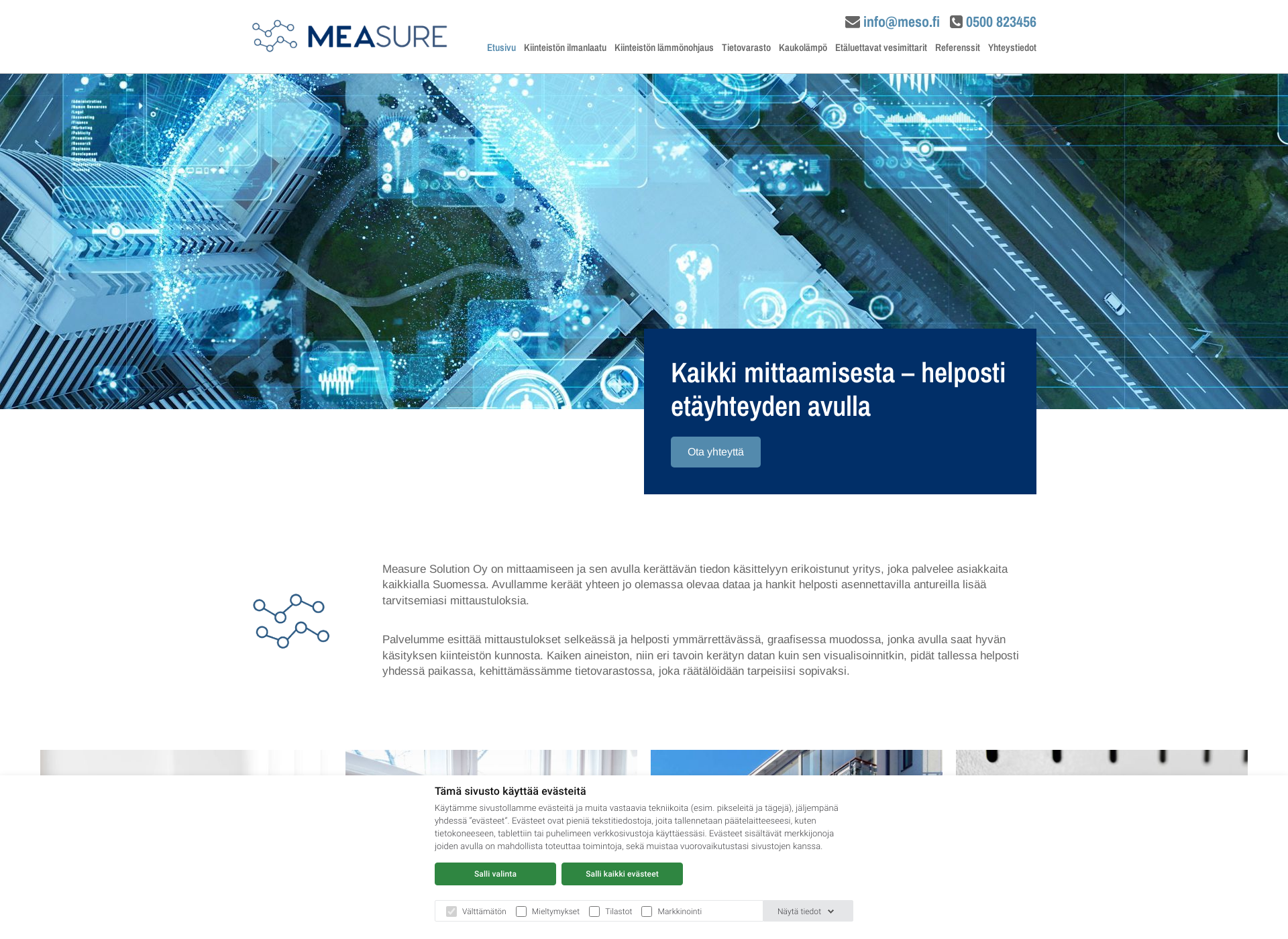 Screenshot for meso.fi