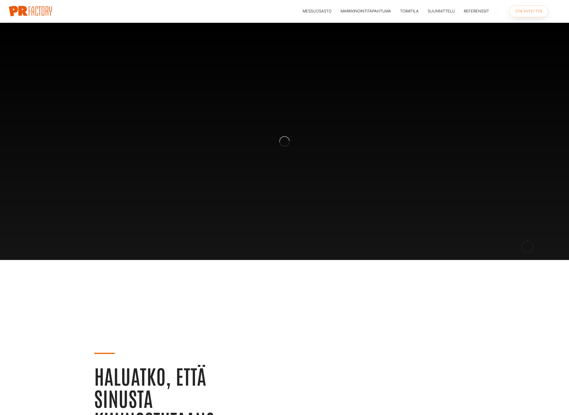 Screenshot for messusuunnittelu.fi