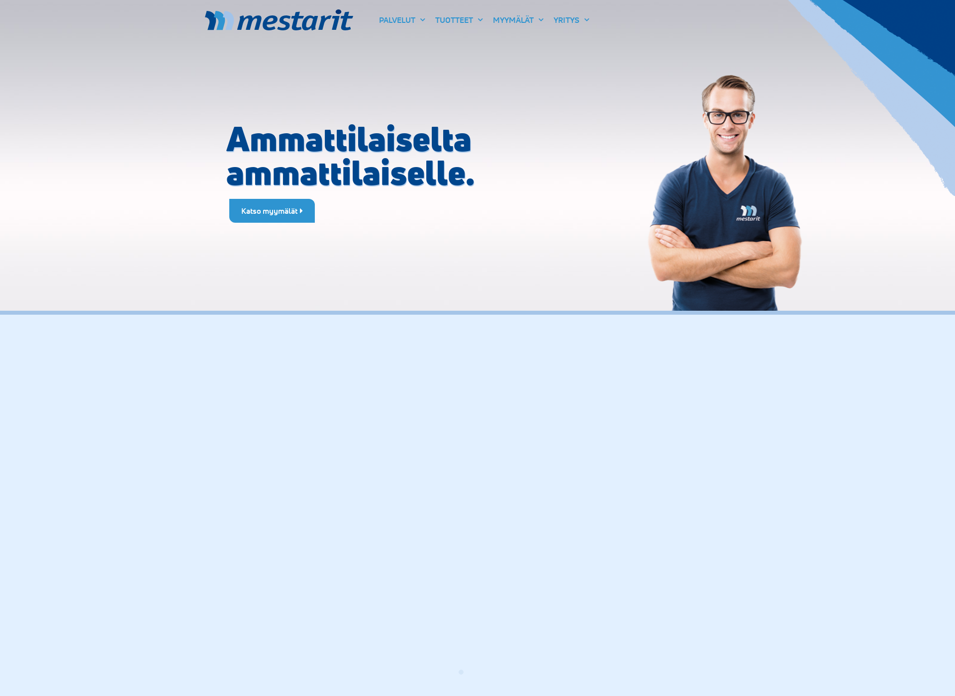 Screenshot for mestarit.fi