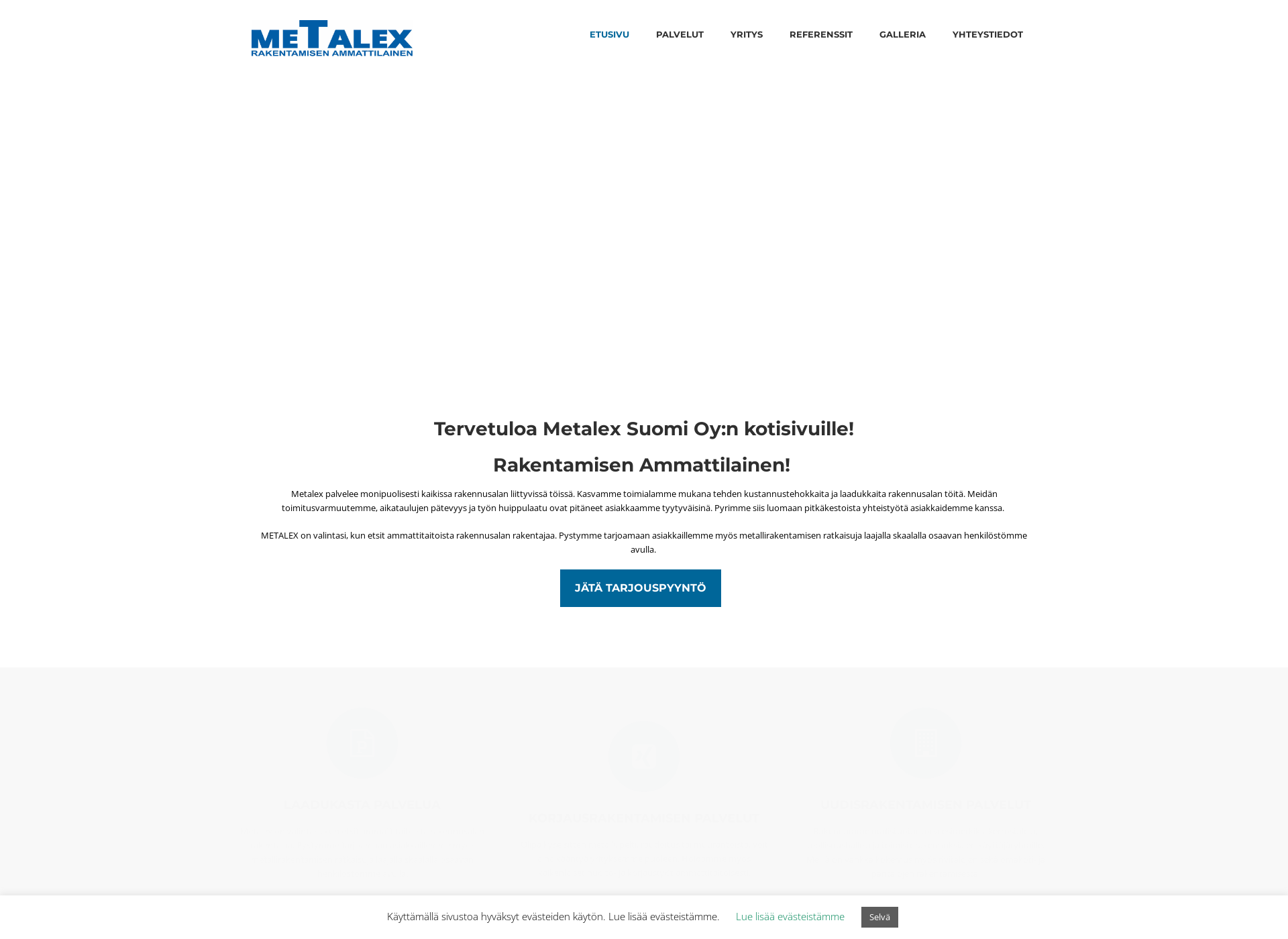 Screenshot for metalex.fi