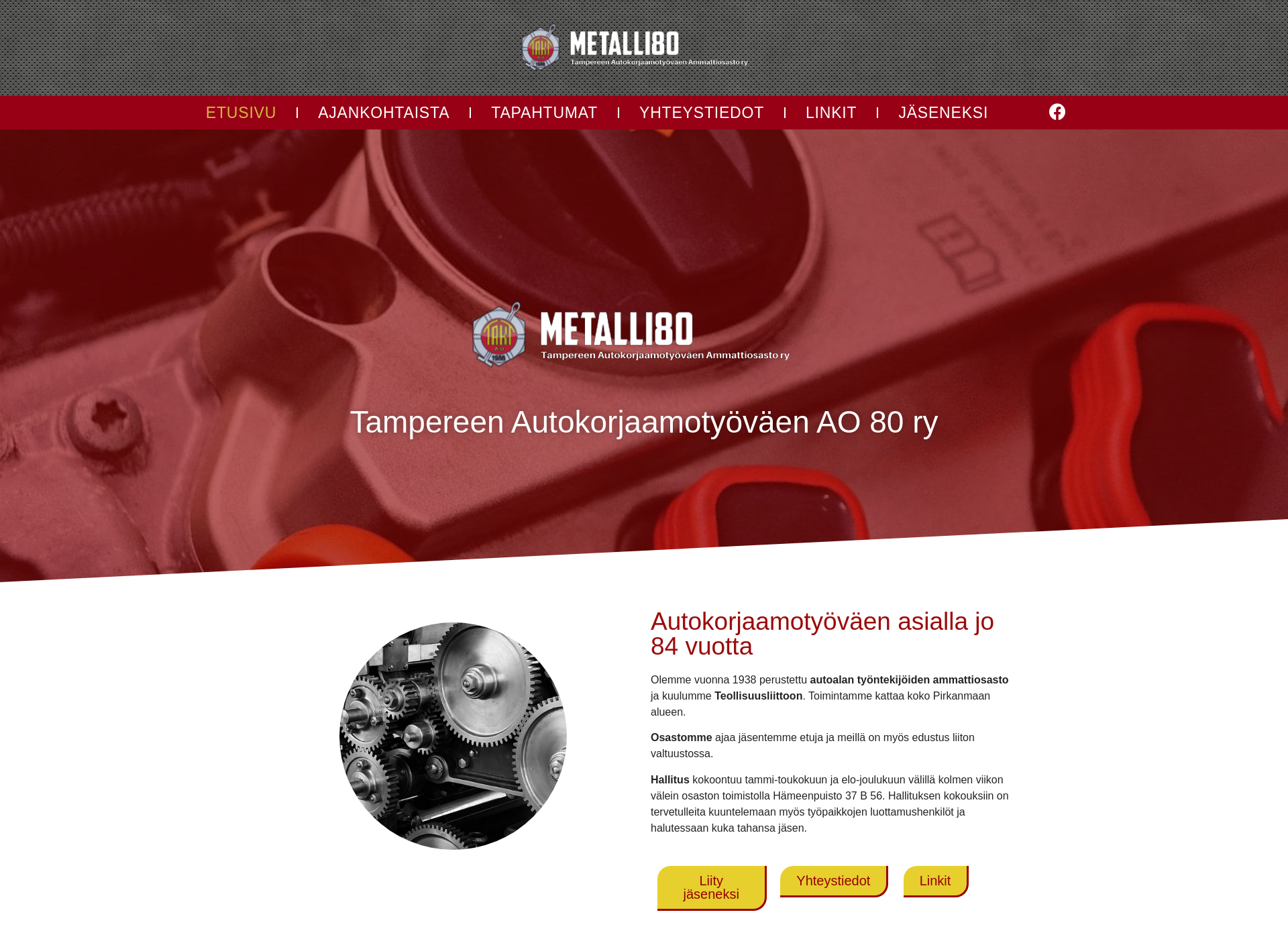 Screenshot for metalli80.fi