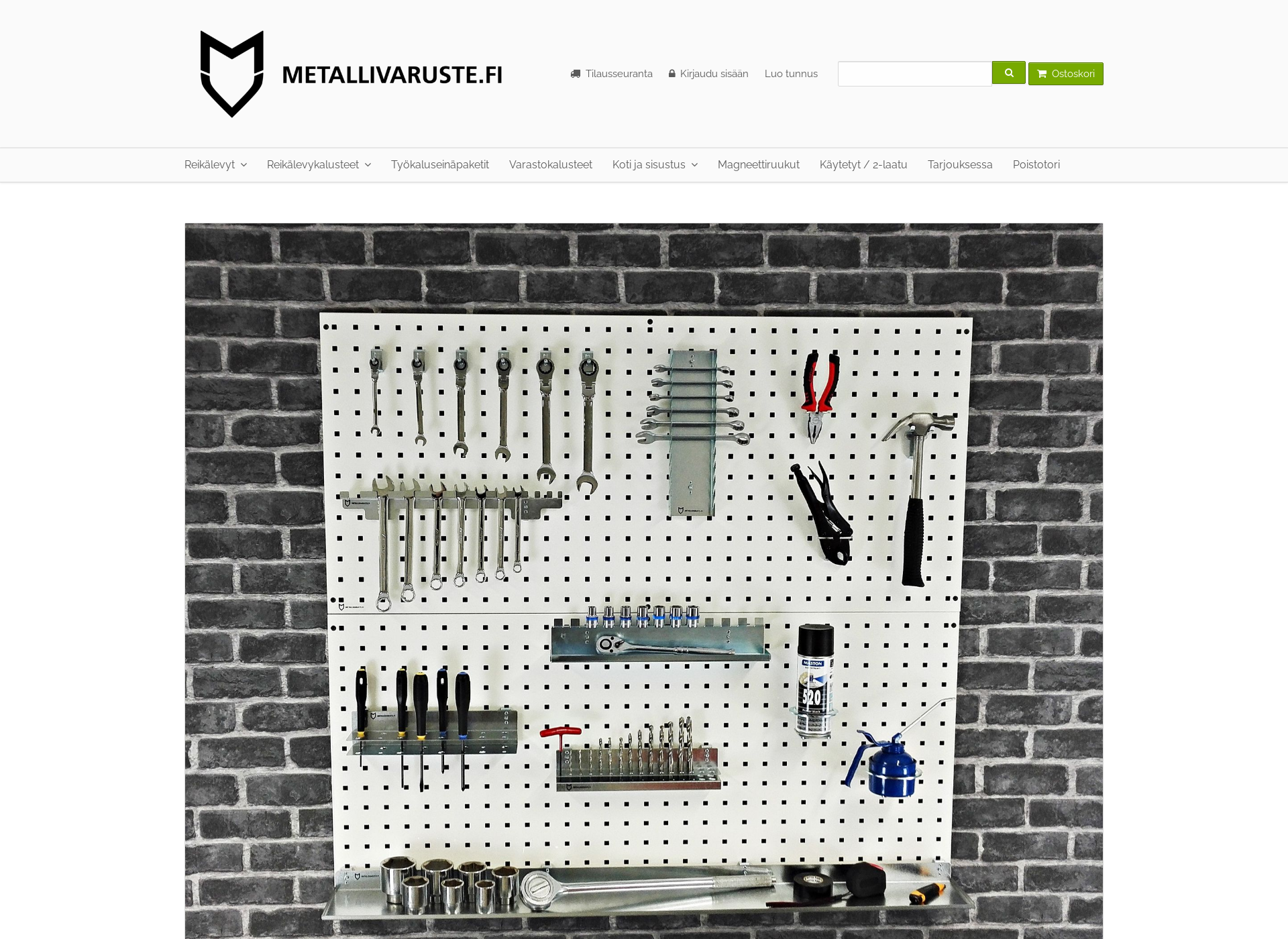 Screenshot for metallivaruste.fi