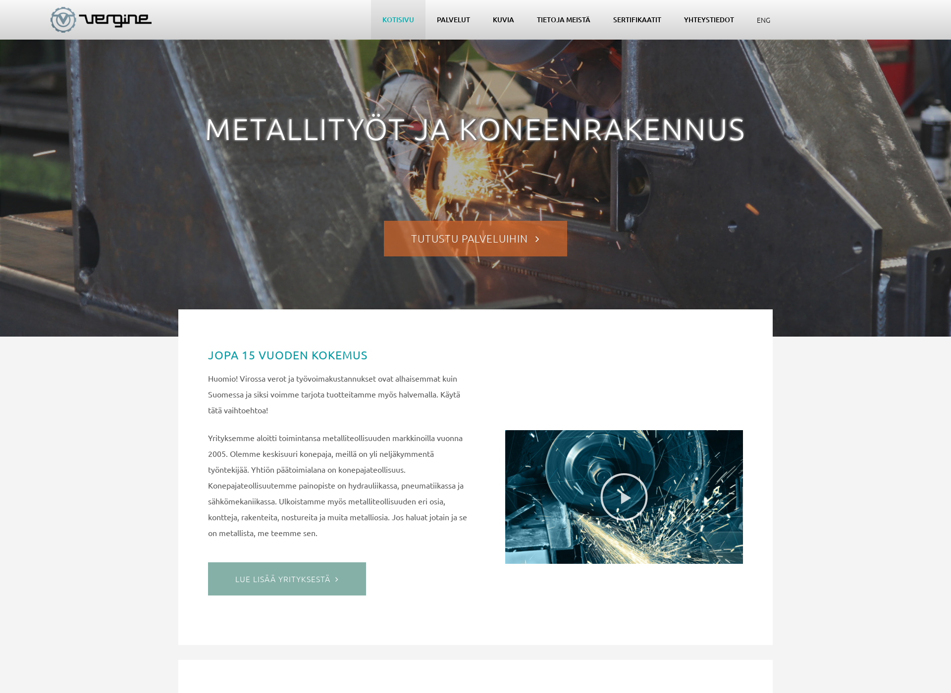 Screenshot for metallivergine.fi