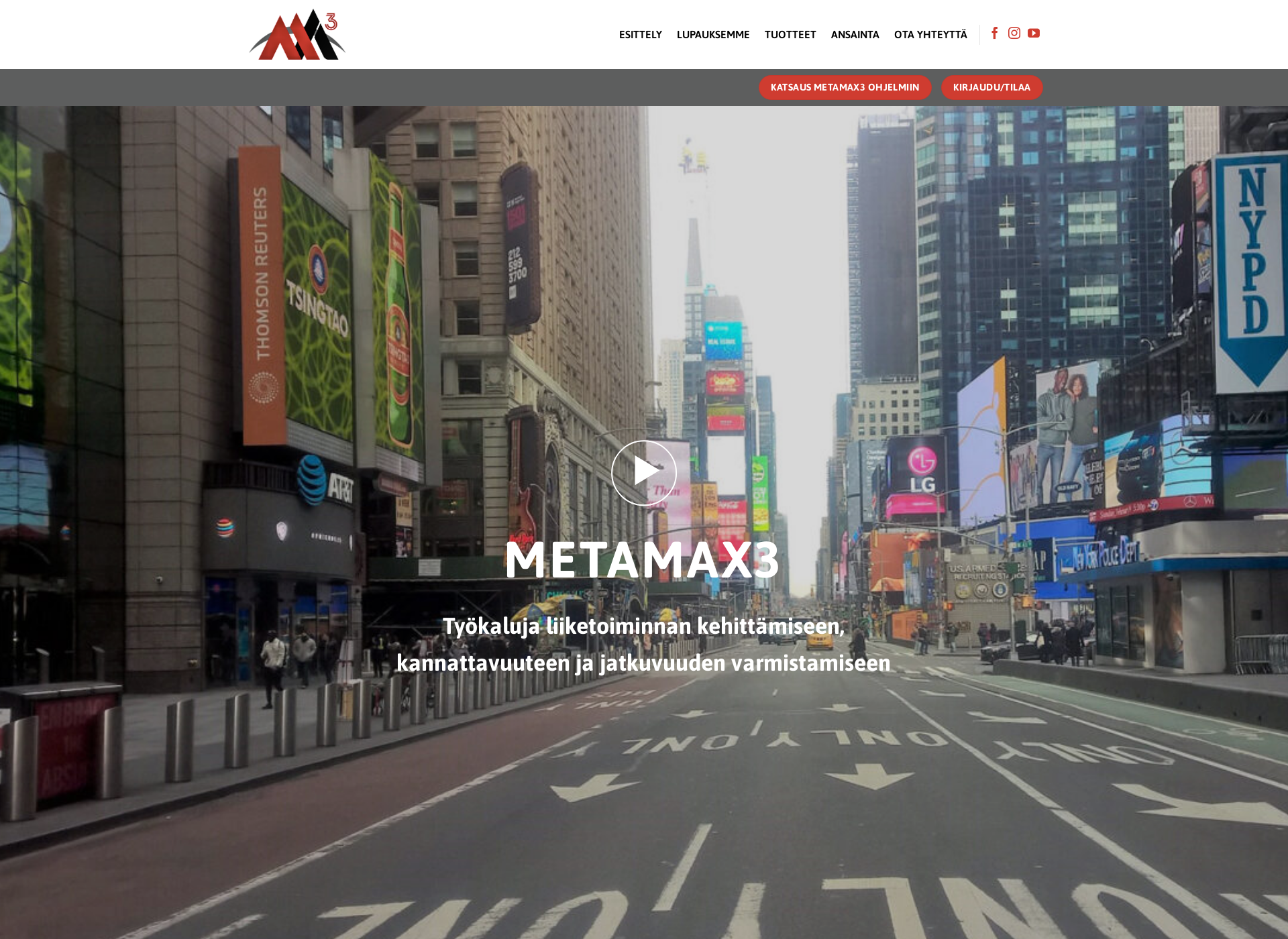 Screenshot for metamax3.fi