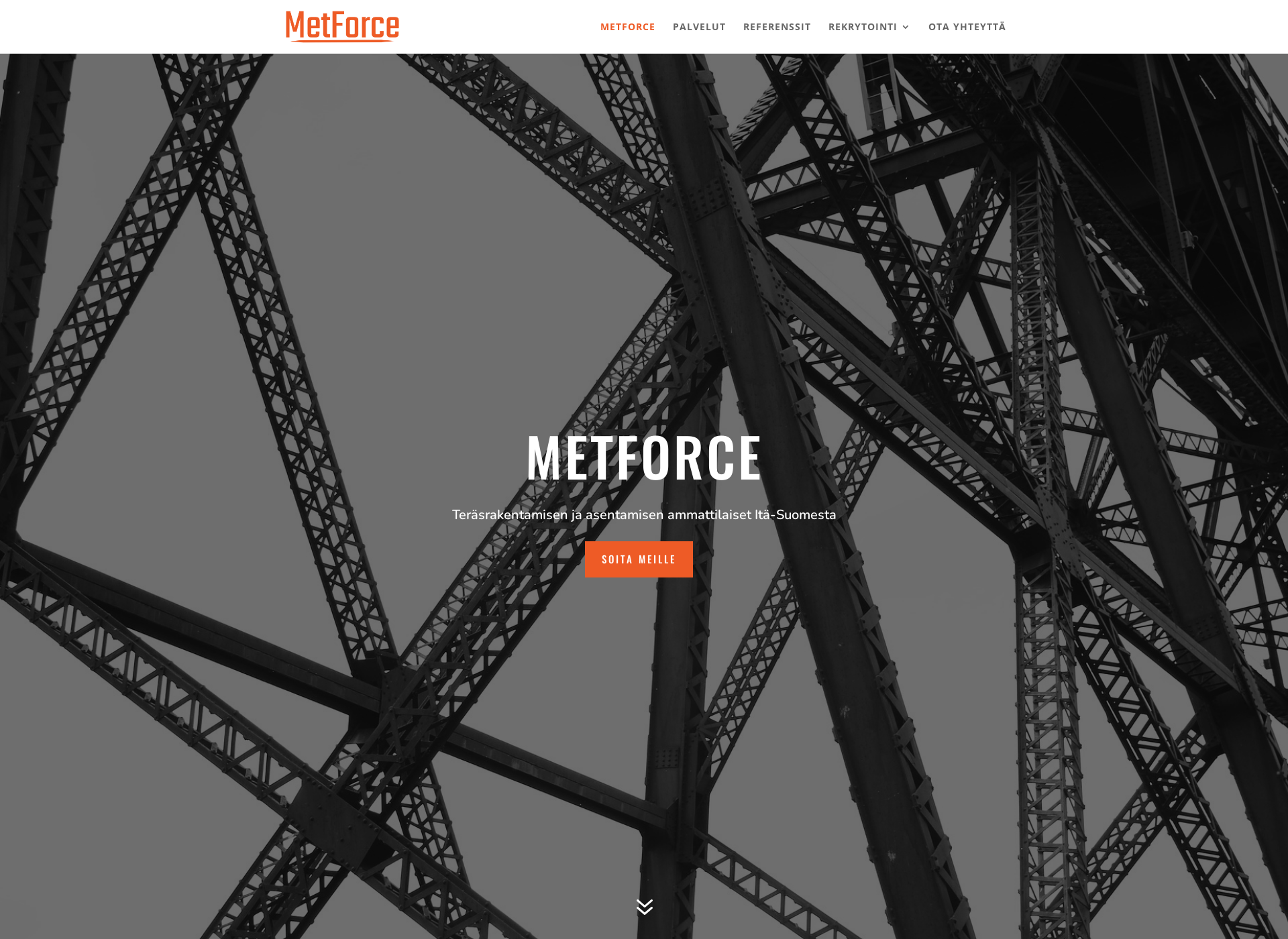 Screenshot for metforce.fi