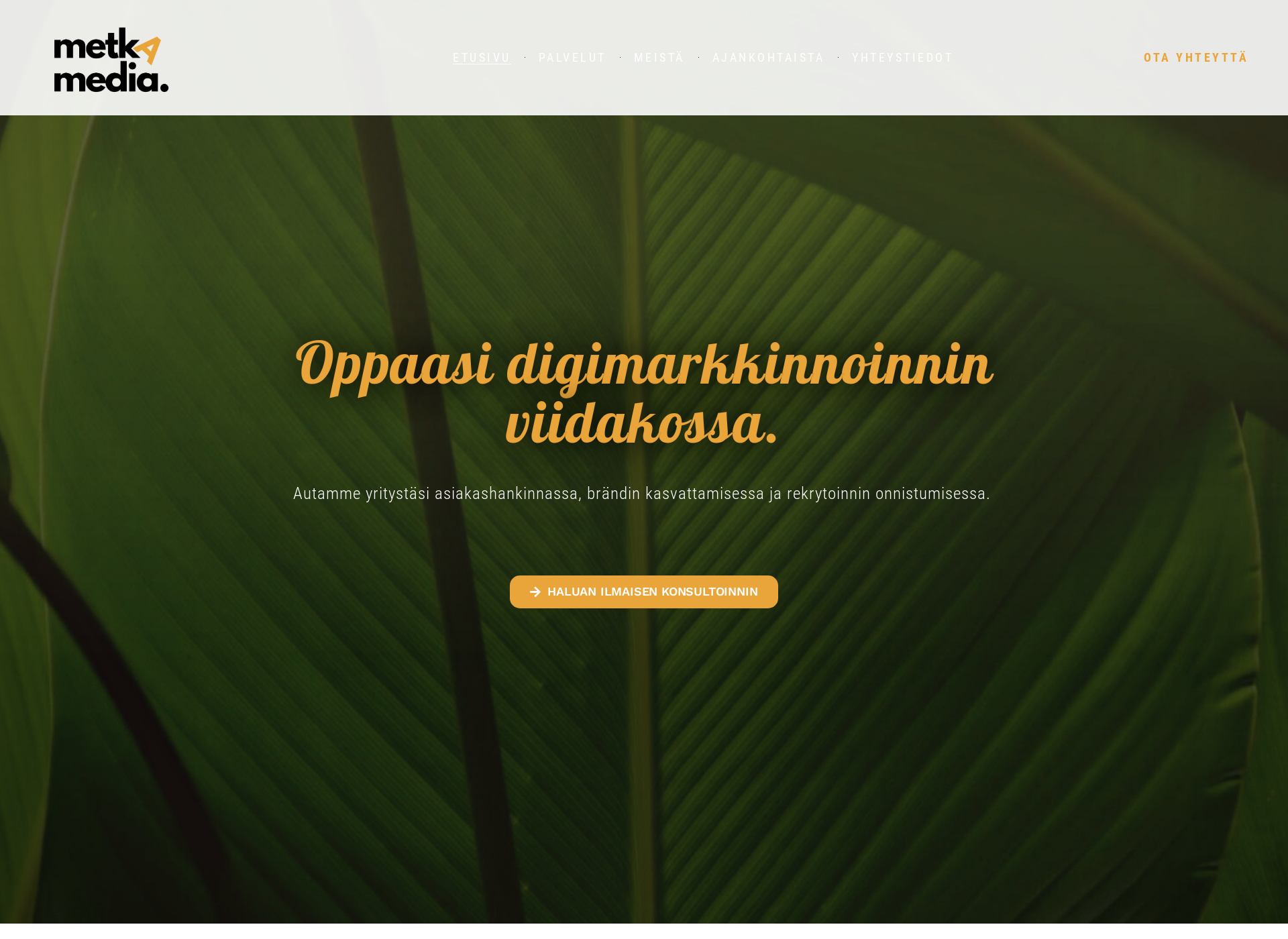 Screenshot for metkamedia.fi