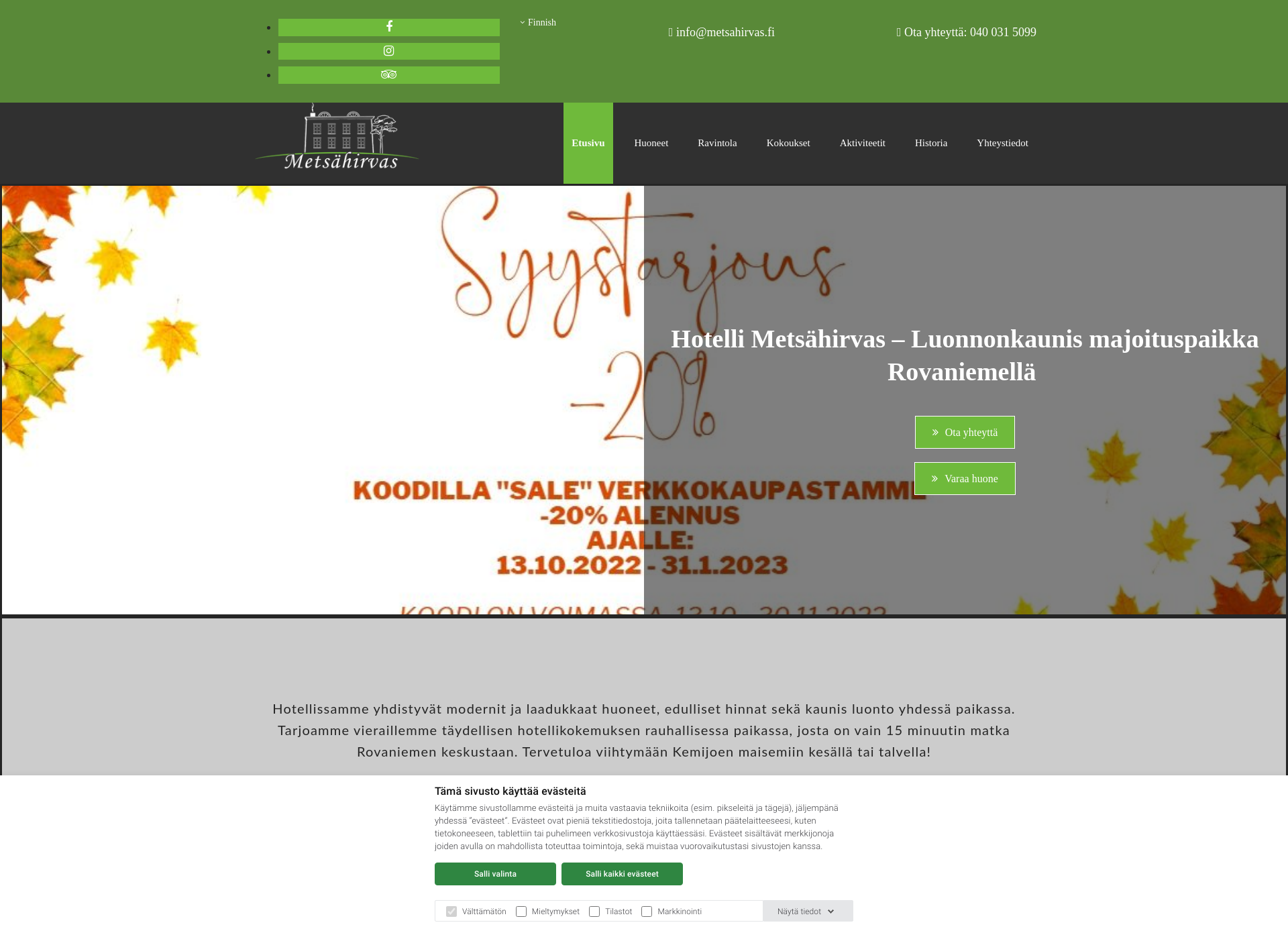 Screenshot for metsahirvas.fi